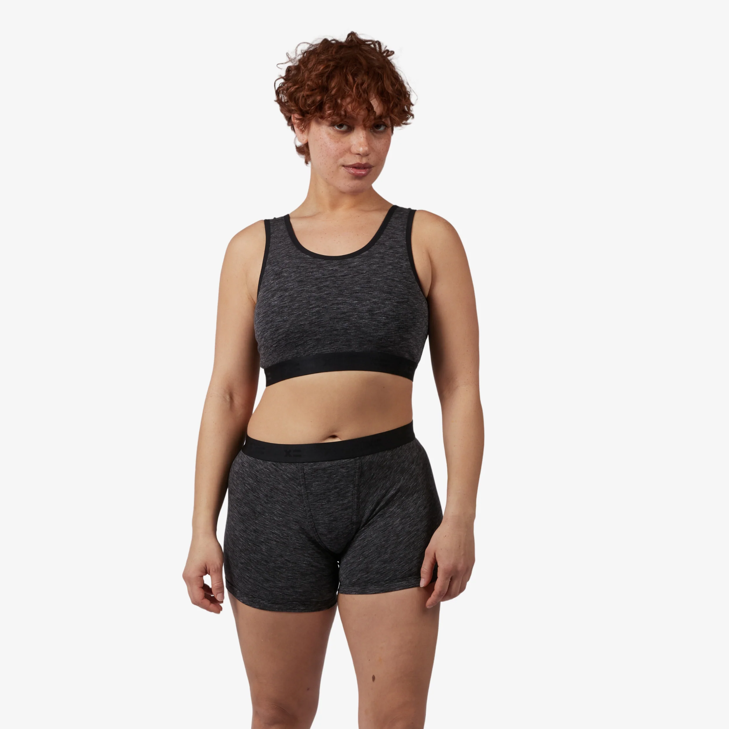 4.5" Trunks - Meteor Gray Heather - Image 4