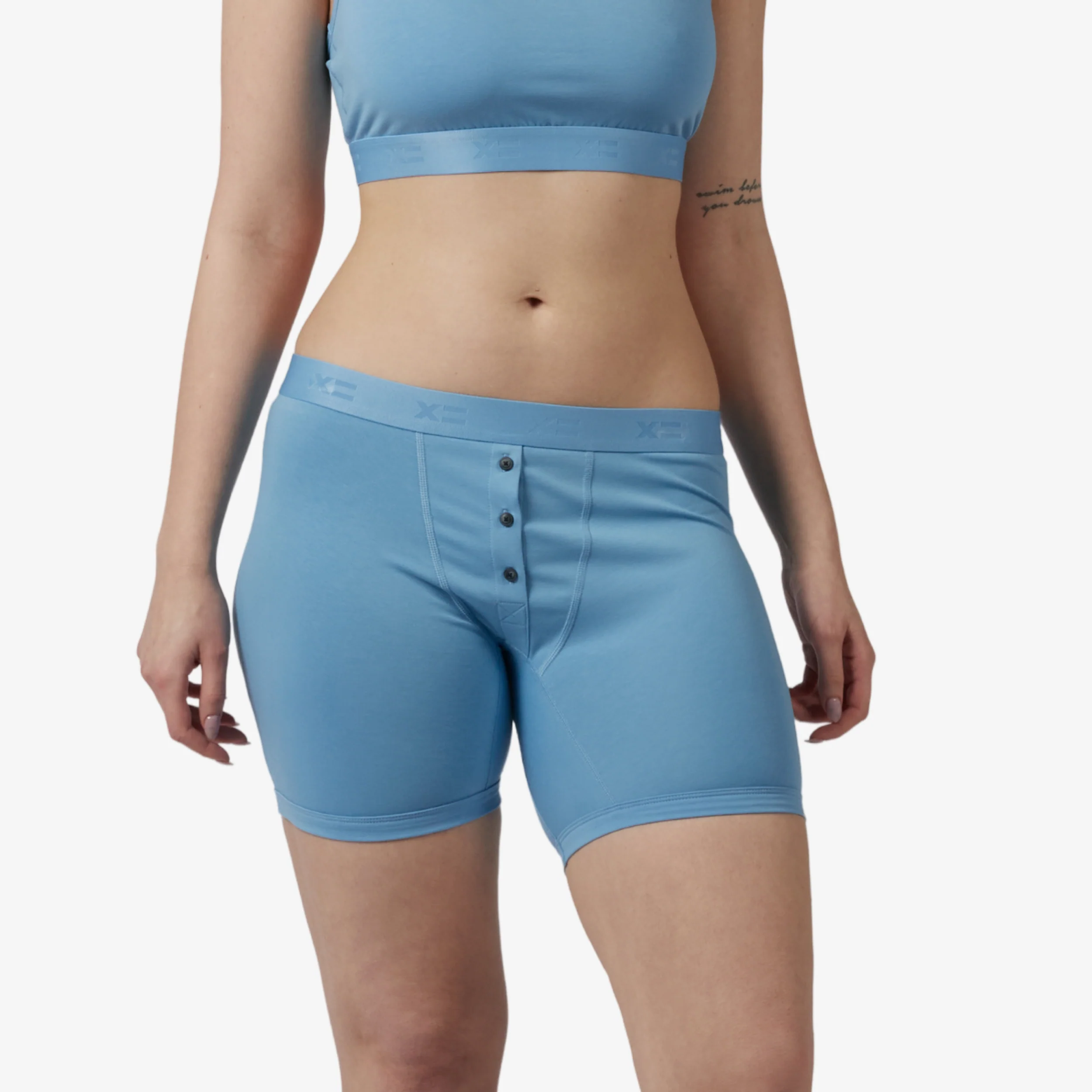6" Fly Boxer Briefs - Blue Sky - Image 3