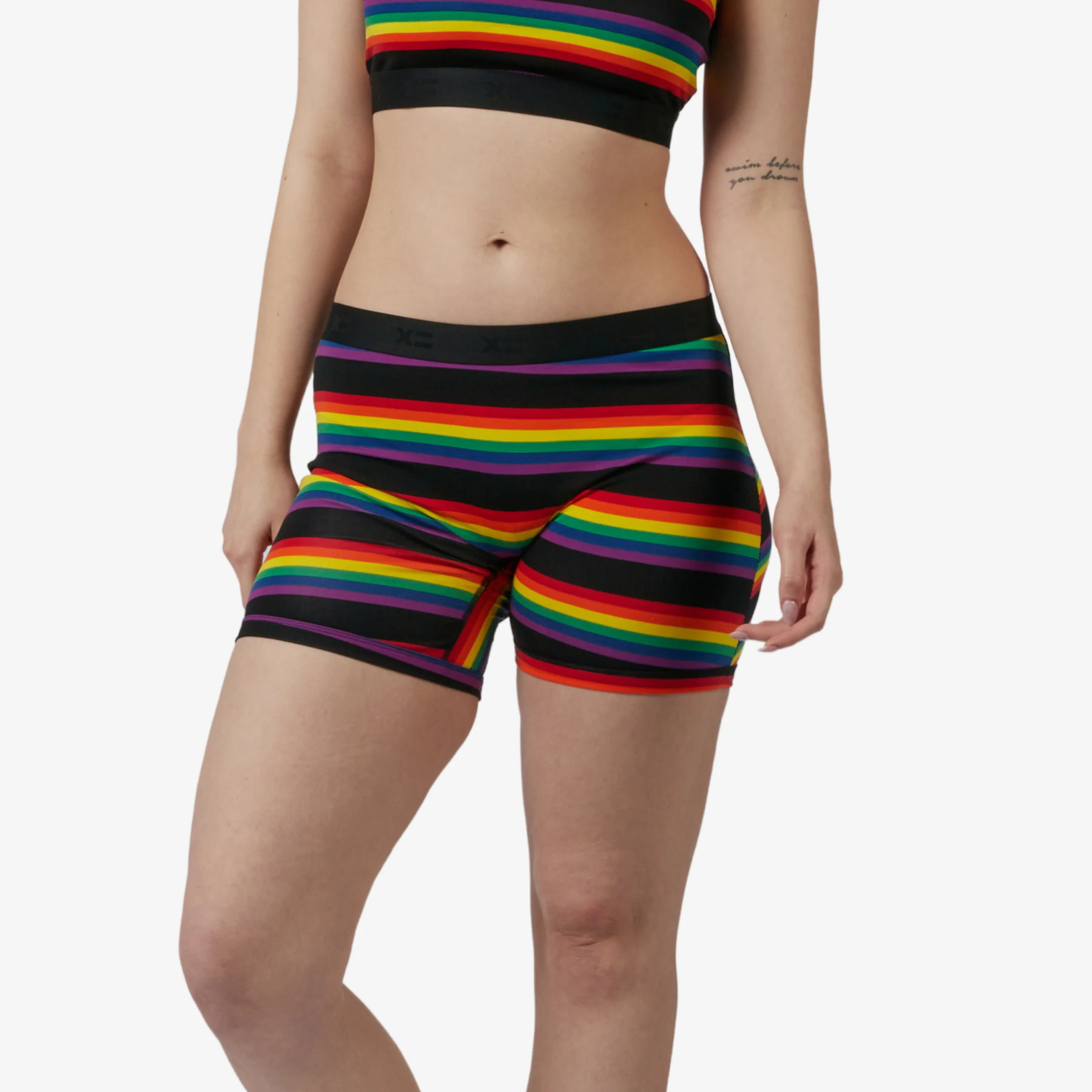 6" No Fly Boxer Briefs - Stripe Unbound - Image 3