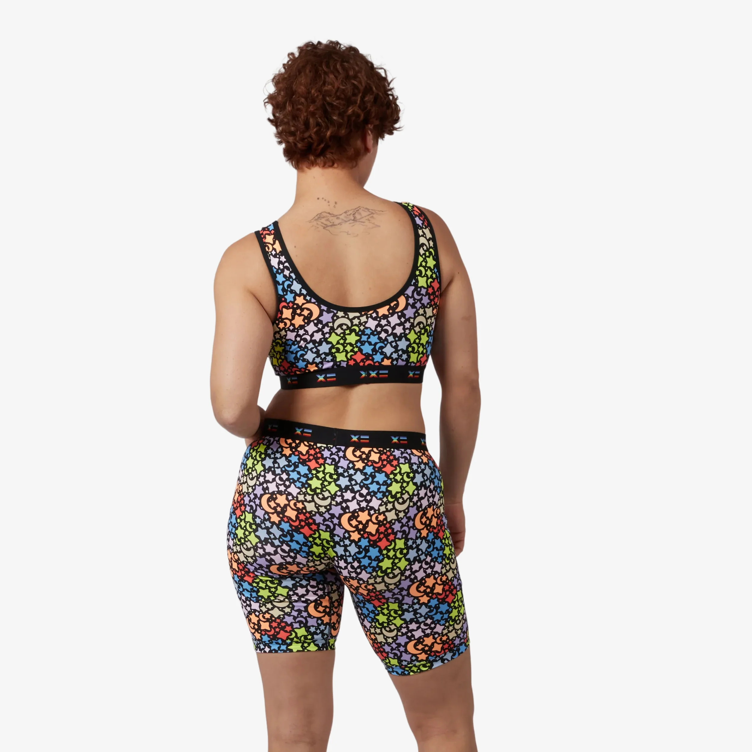 9" Boxer Briefs - Rainbow Starburst - Image 5