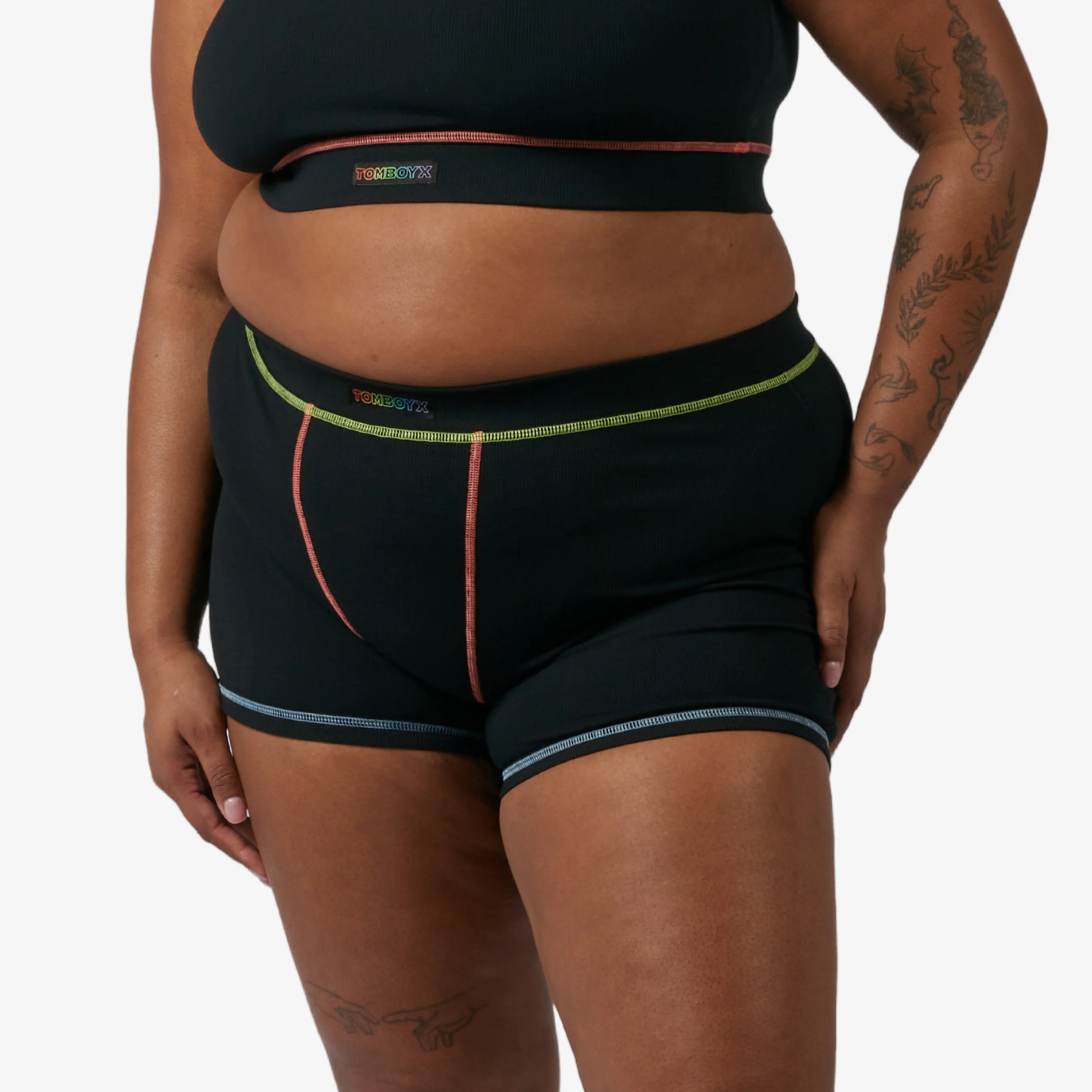 Bamboo Rib 4.5" Trunks - Stitched With Love - Image 4