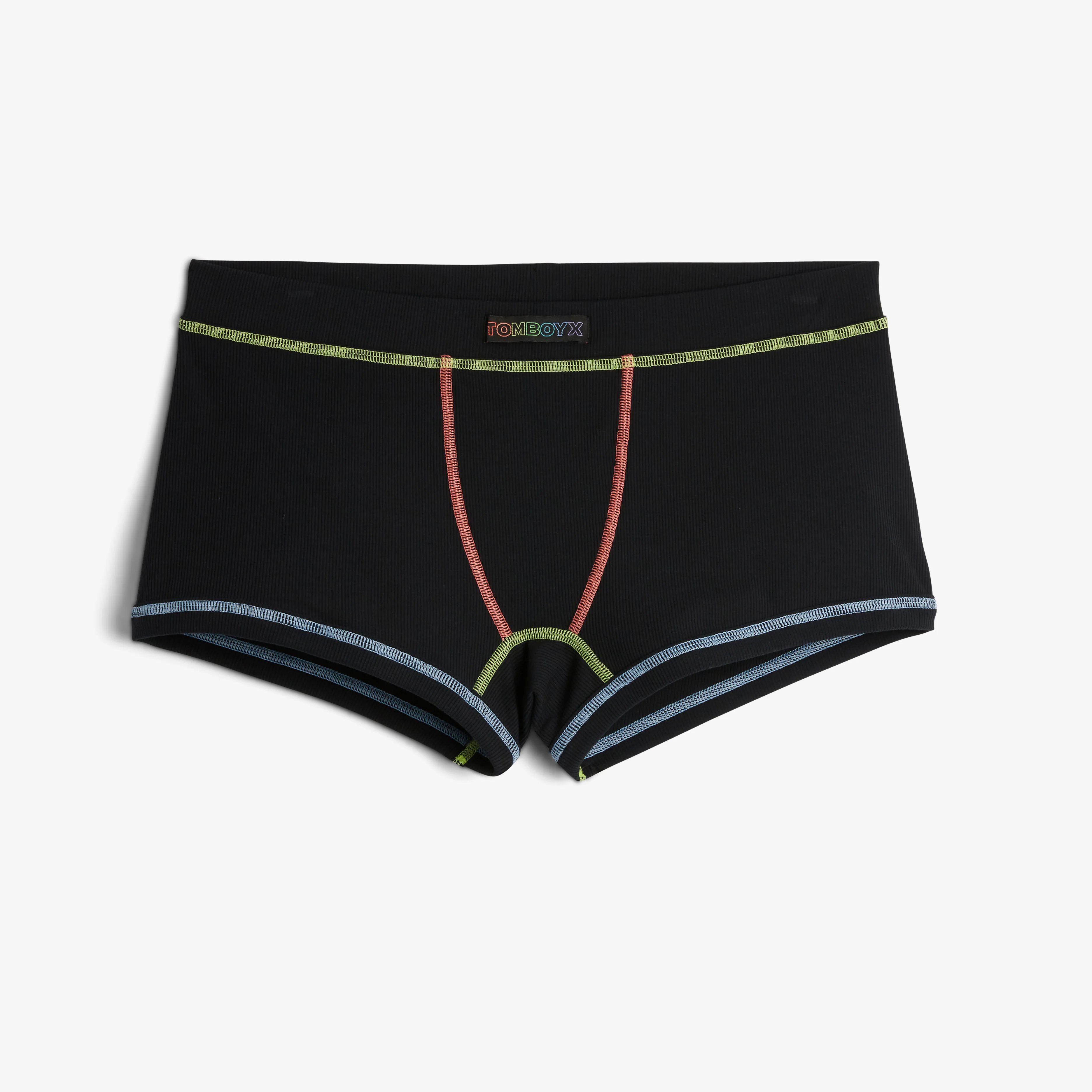 Bamboo Rib Boy Shorts - Stitched With Love