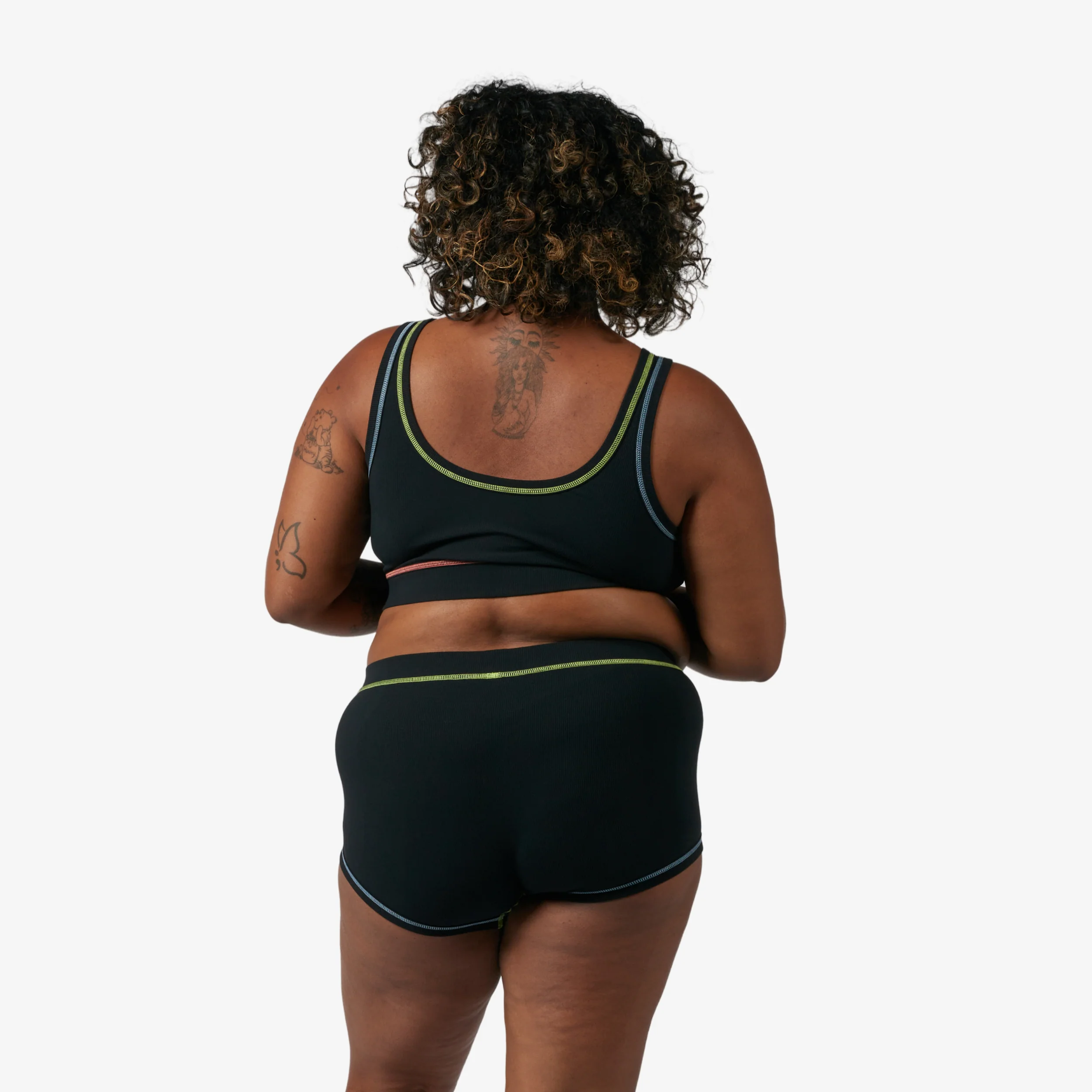 Bamboo Rib Boy Shorts - Stitched With Love - Image 6