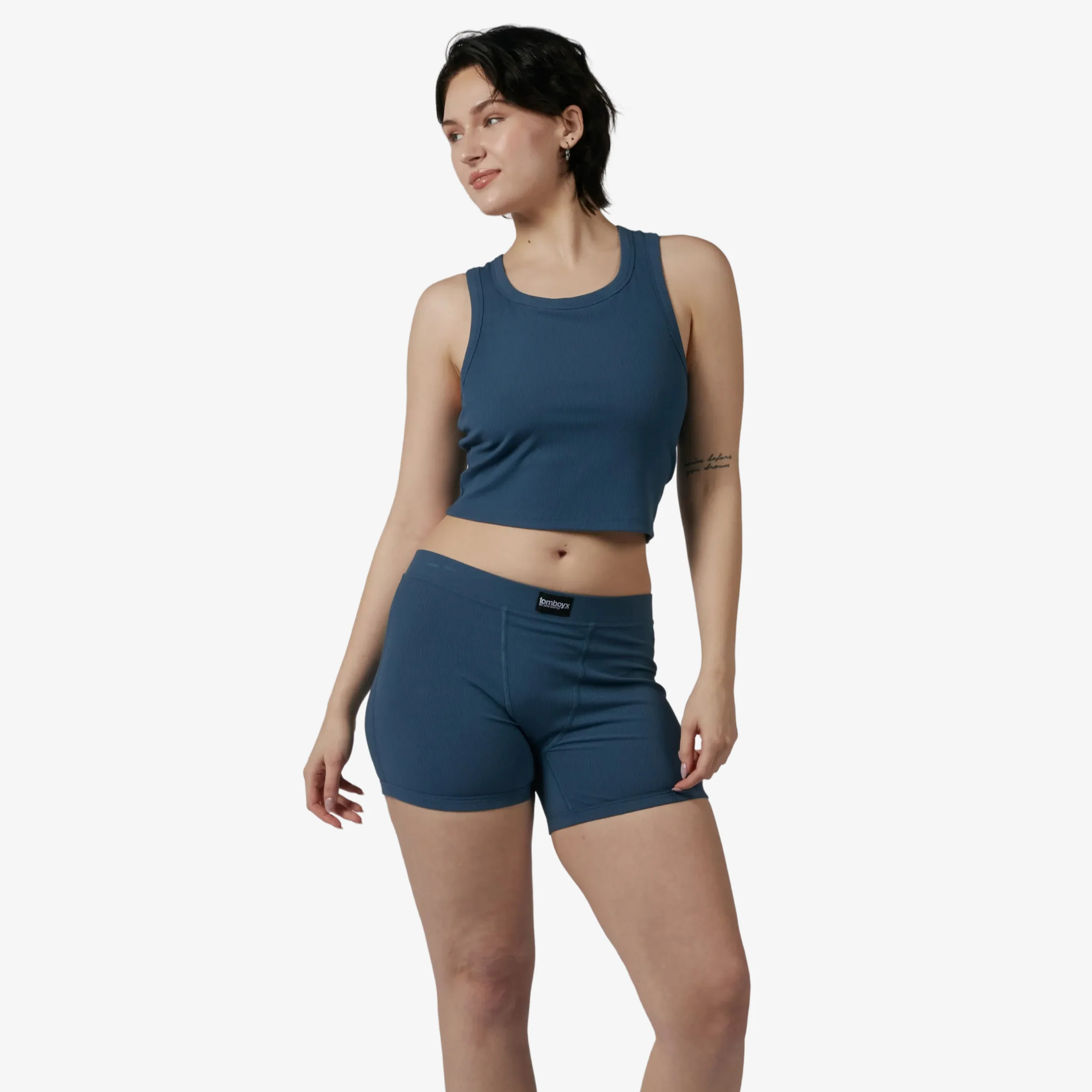 Bamboo Rib Bra Top - Bering Sea - Image 5