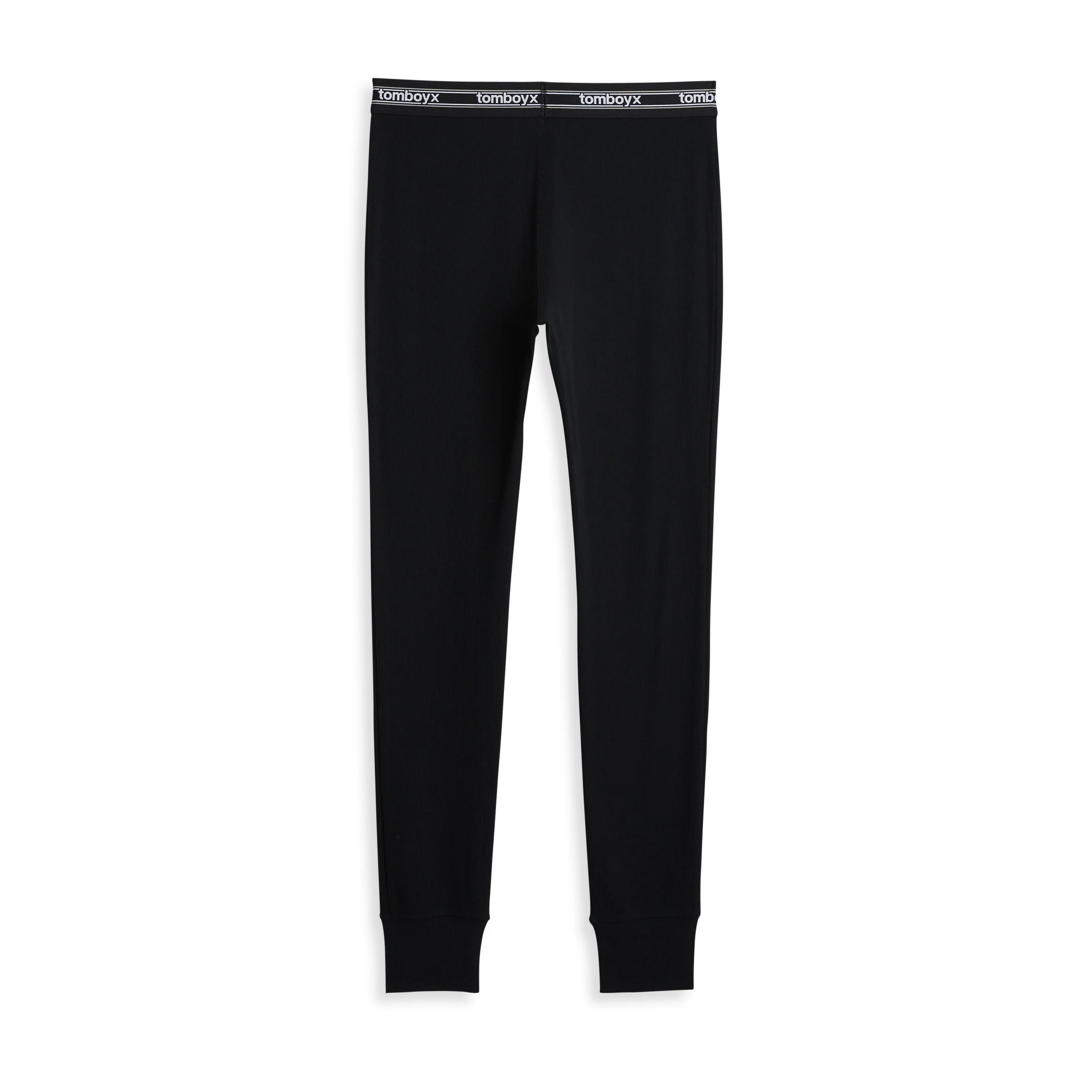 Bamboo Rib Long John - Black - Image 3