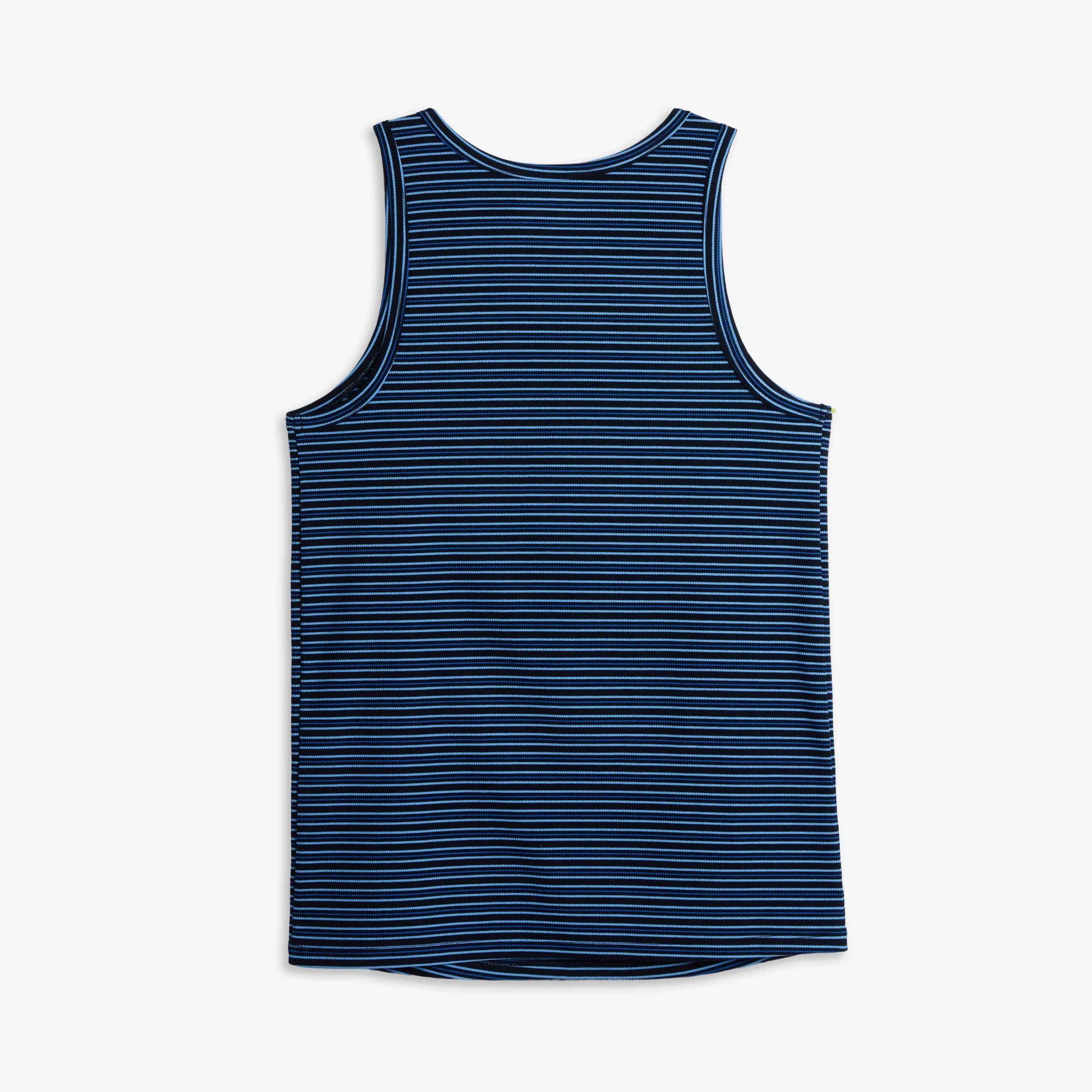 Bamboo Rib Power Tank - Ink Blue Stripe - Image 3