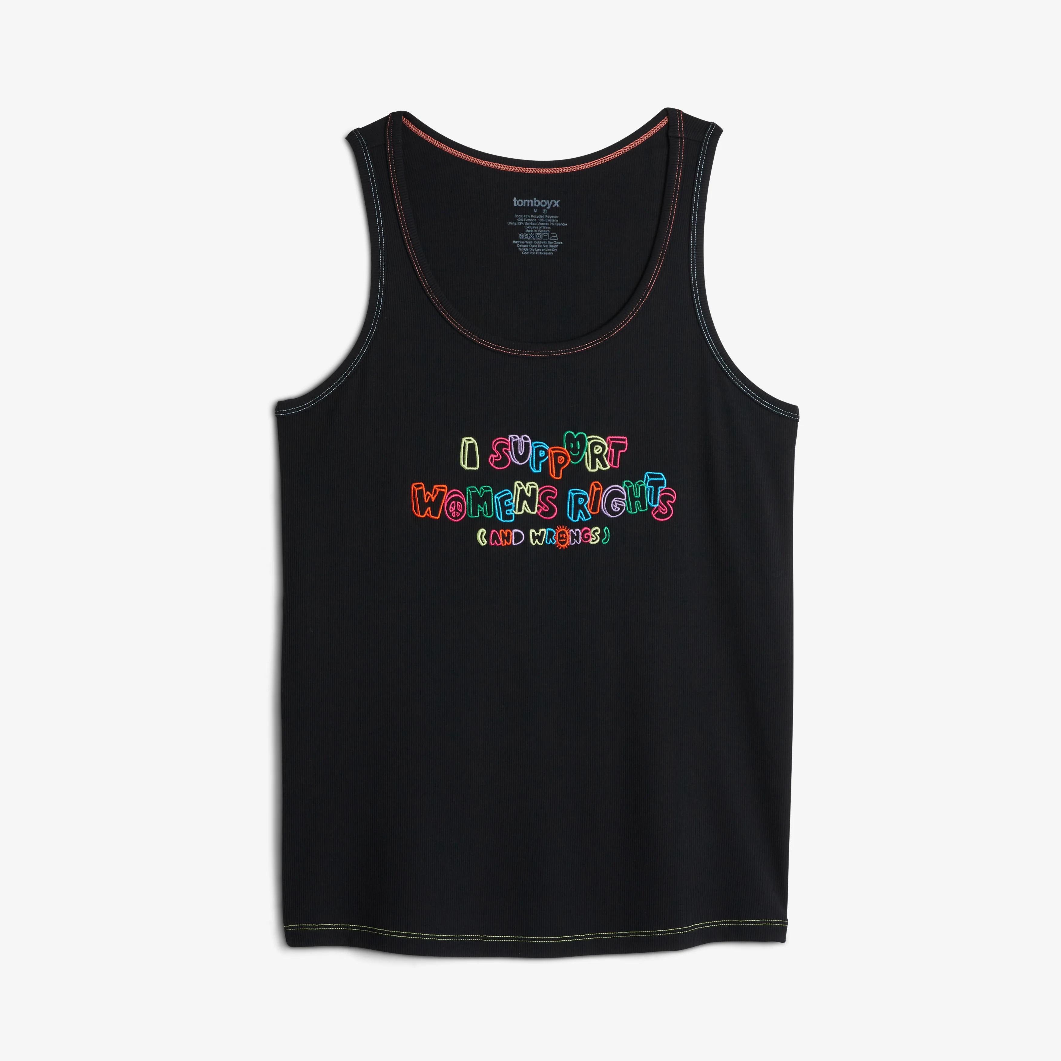 Bamboo Rib Power Tank - Stitched With Love