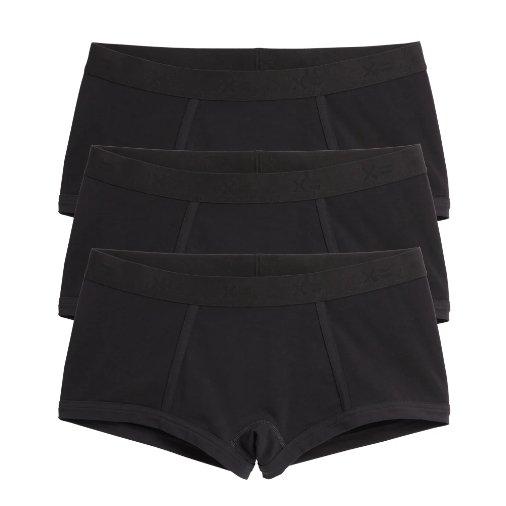 Boy Shorts 3-Pack - Black Imperfects