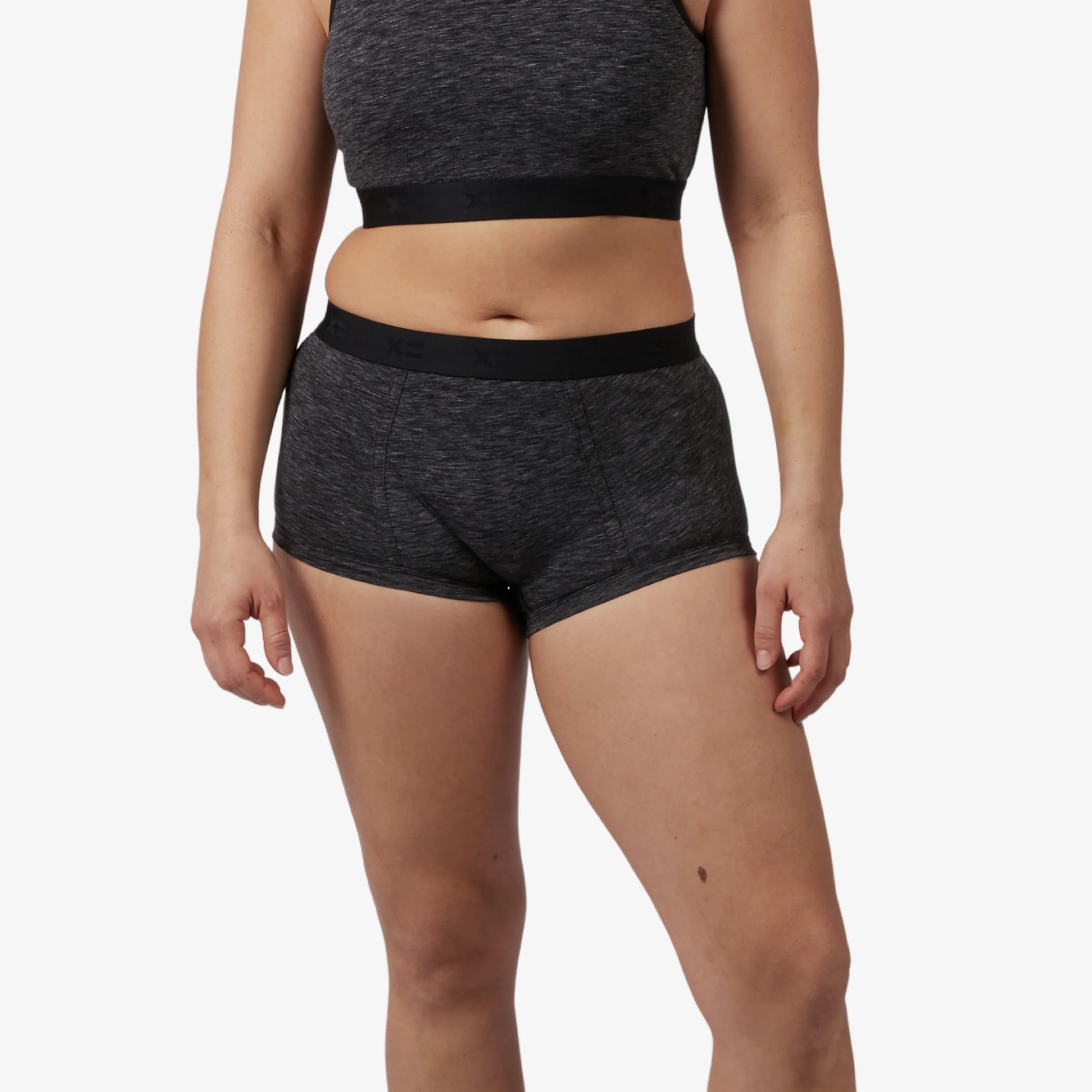 Boy Shorts - Meteor Gray Heather - Image 3