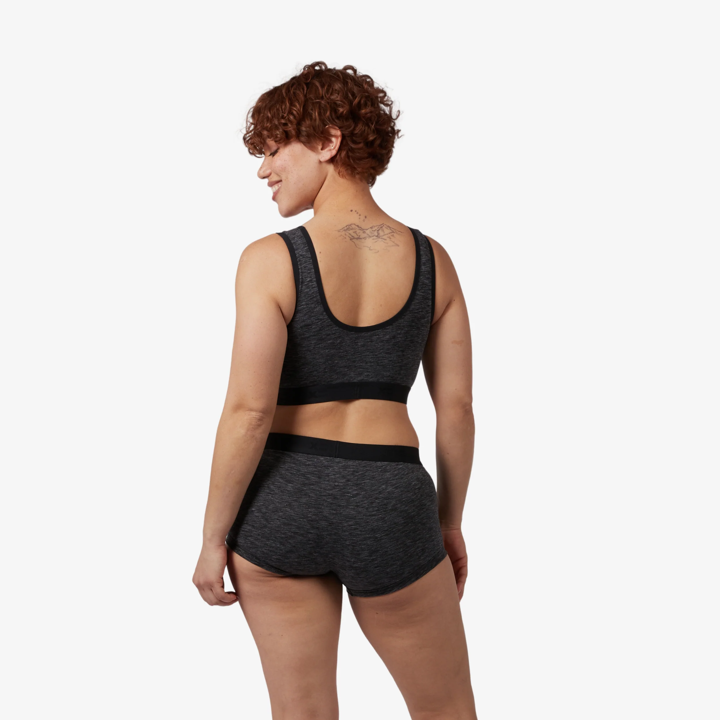 Boy Shorts - Meteor Gray Heather - Image 5