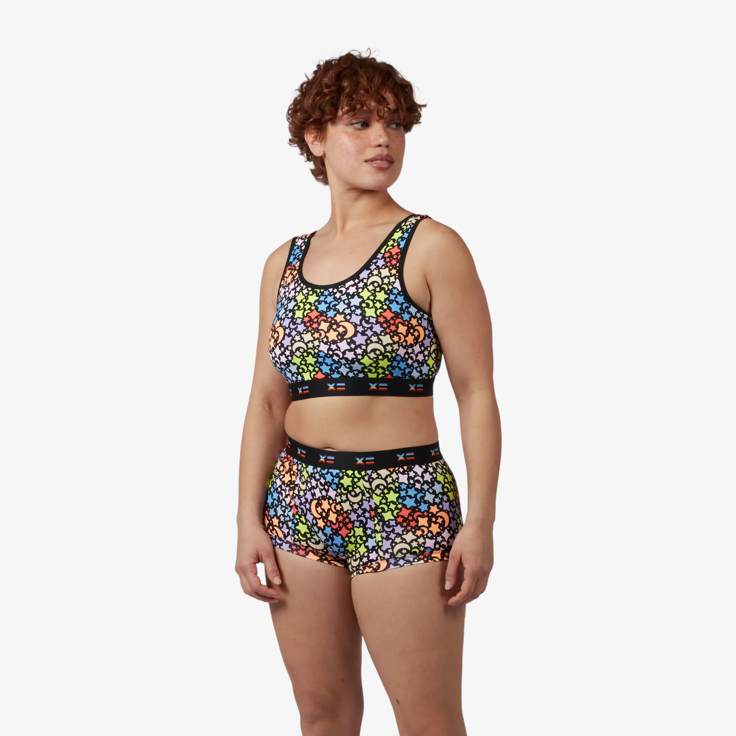 Boy Shorts - Rainbow Starburst - Image 4