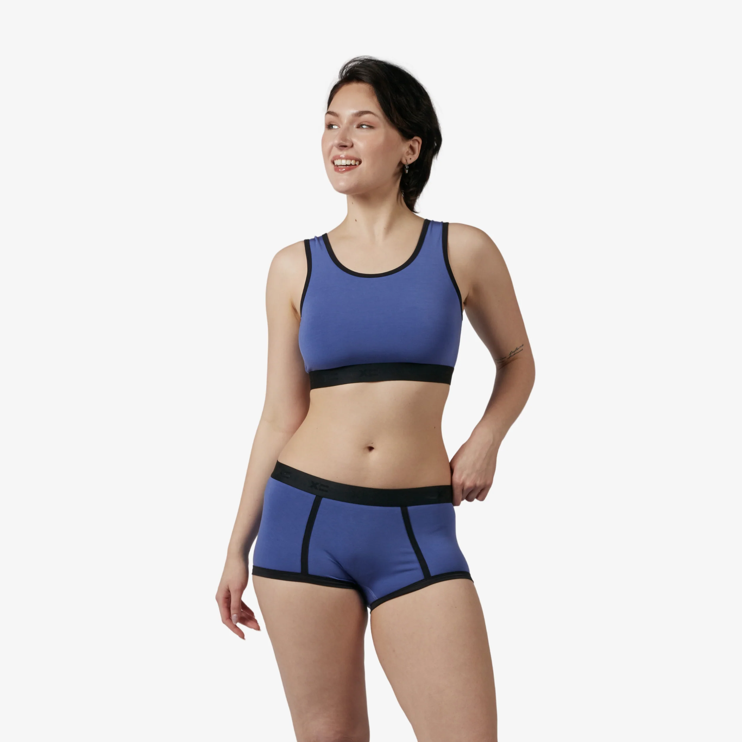 Boy Shorts - TENCEL™ Modal Purple Storm - Image 4