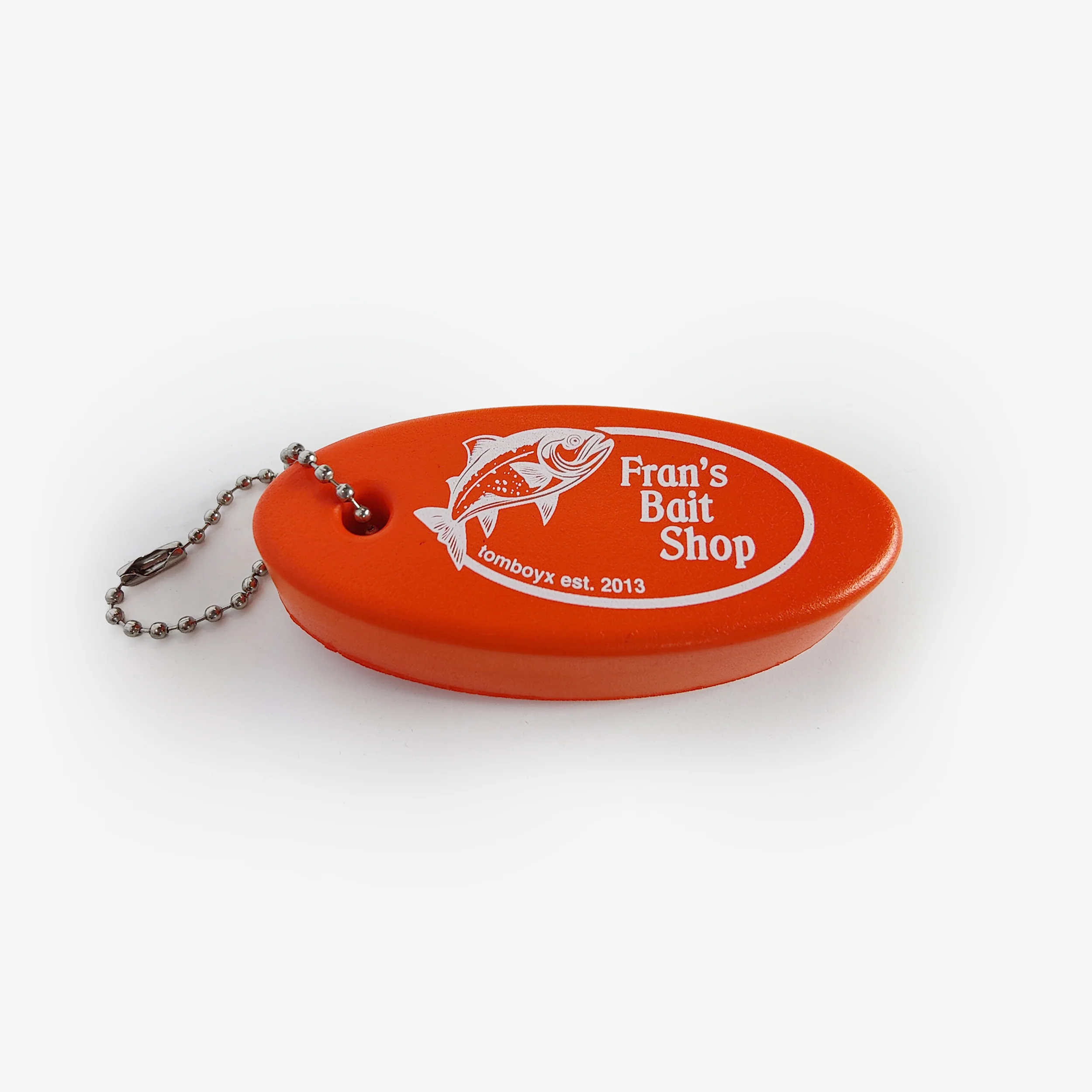 Fran's Bait Shop Buoy Keychain