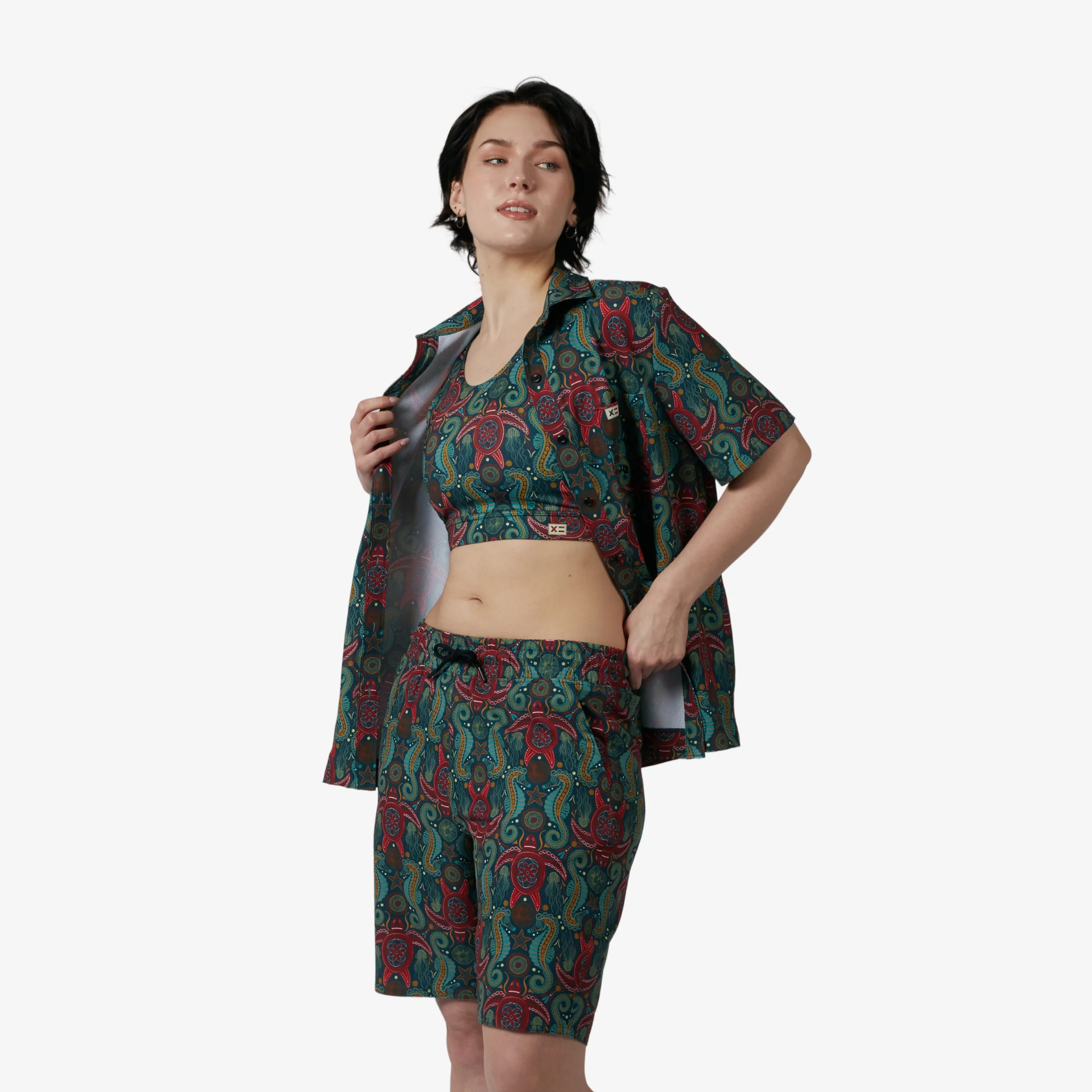 Cabana Shirt - Marine Mosaic - Image 6