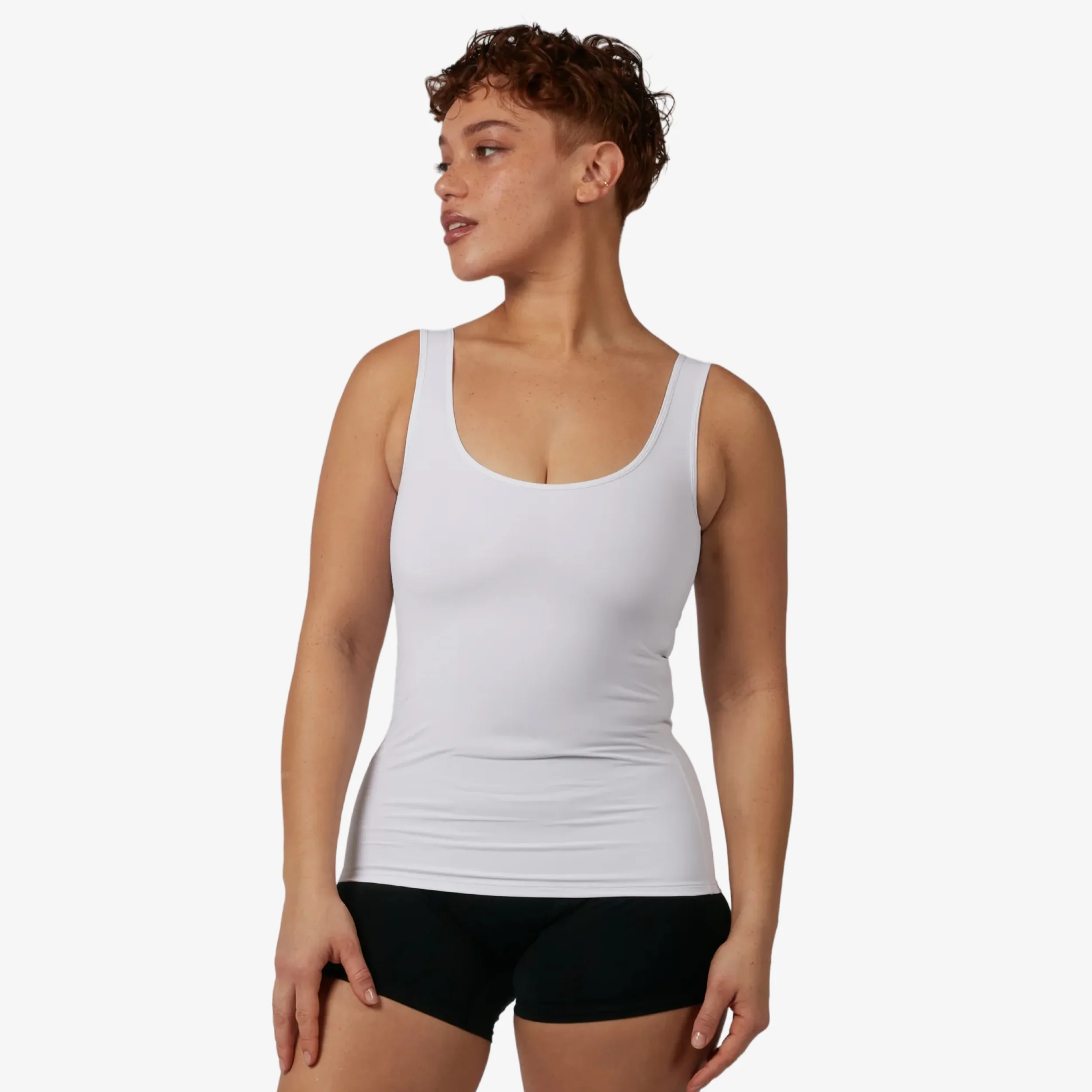 Compression Plus Tank - White - Image 3