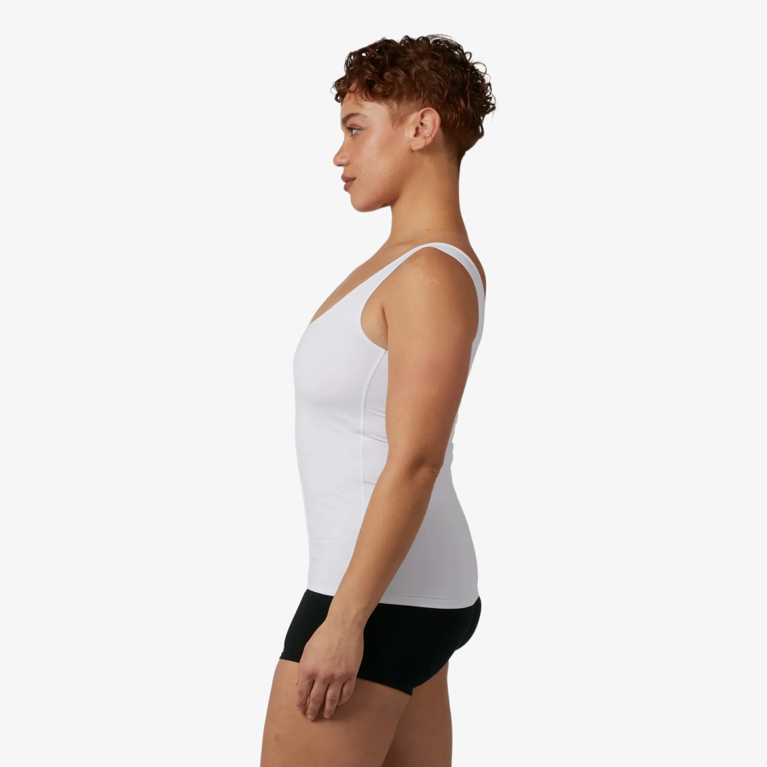 Compression Plus Tank - White - Image 4