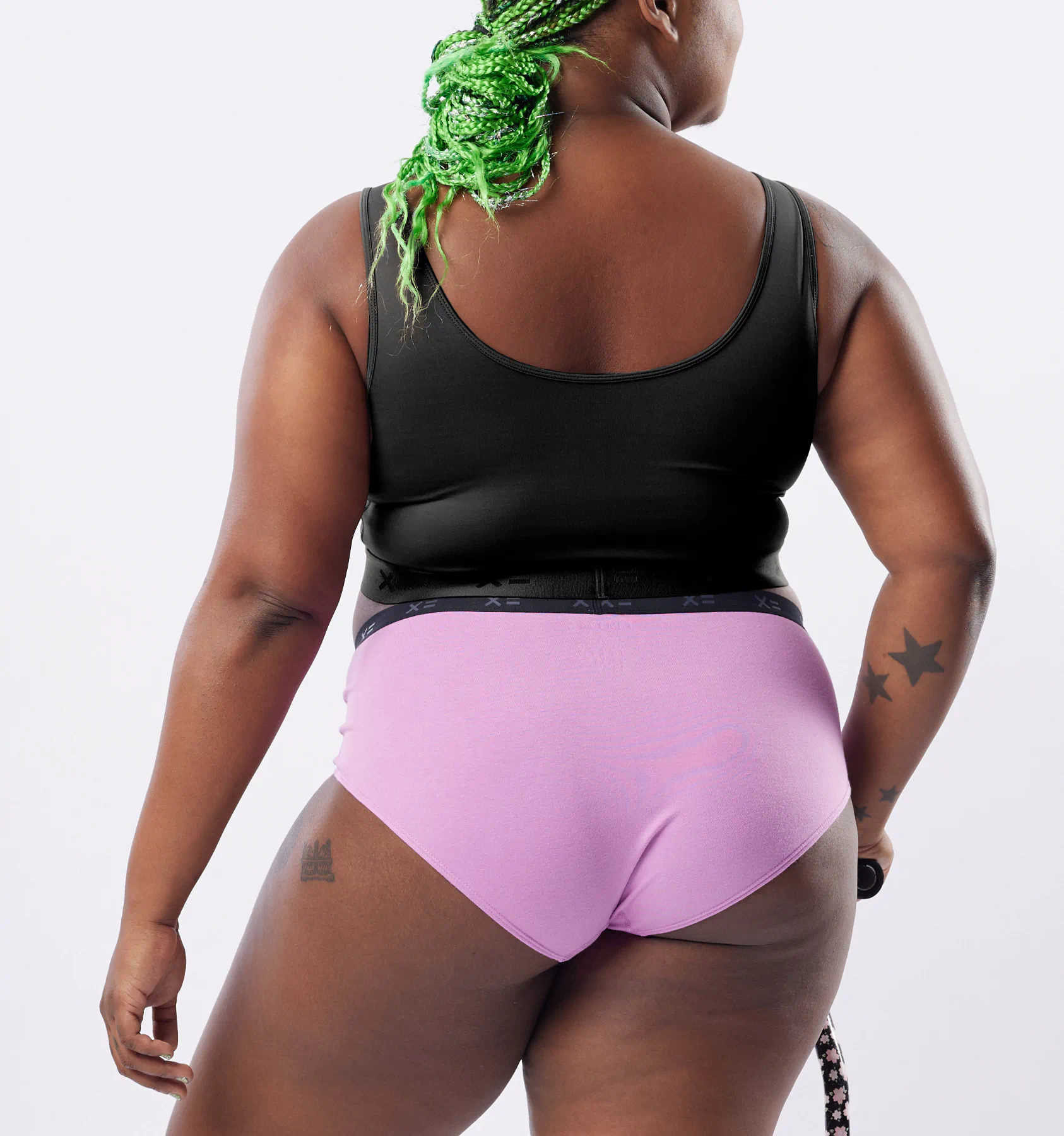 Compression Top - Black X= Rainbow - Image 4