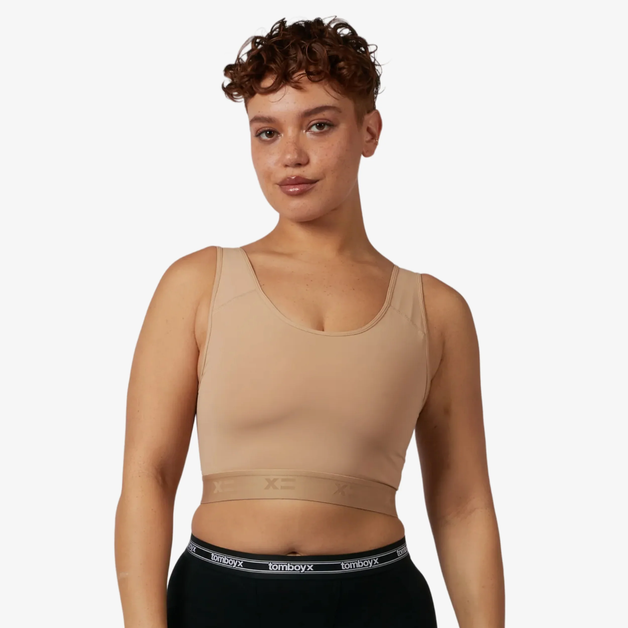 Compression Plus Top - Chai - Image 3
