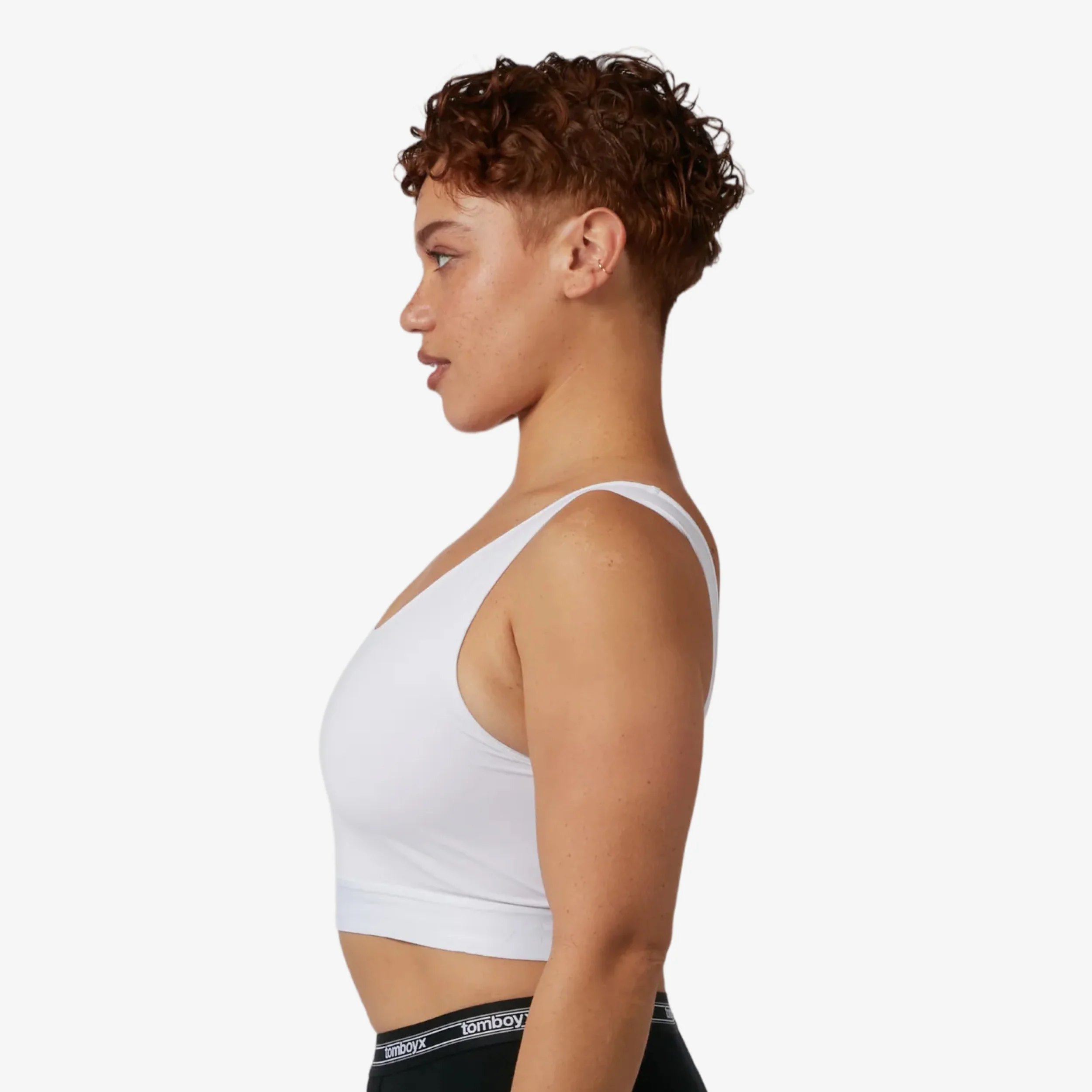 Compression Plus Top - White - Image 4