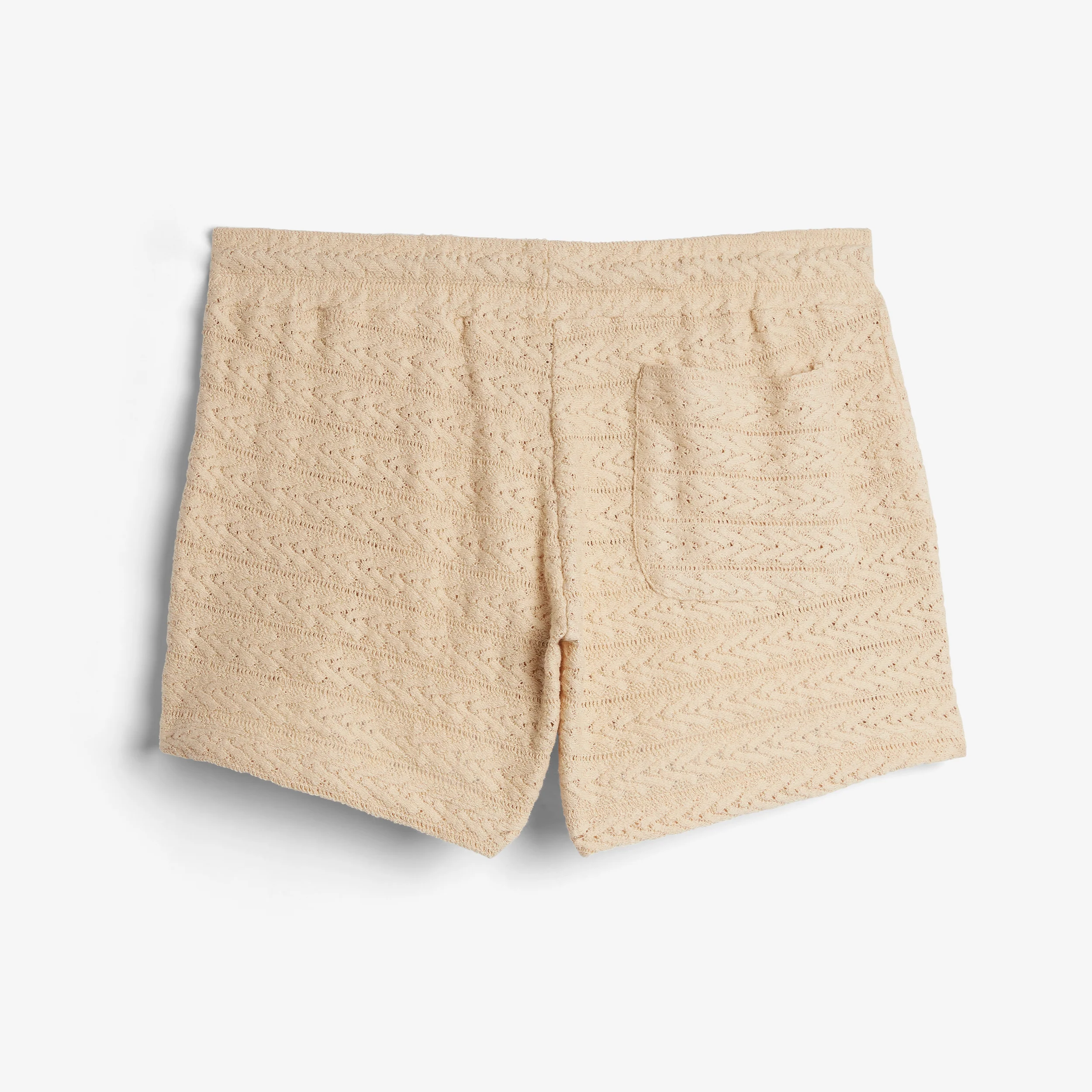 Crochet Cabana Short - Sandshell - Image 3
