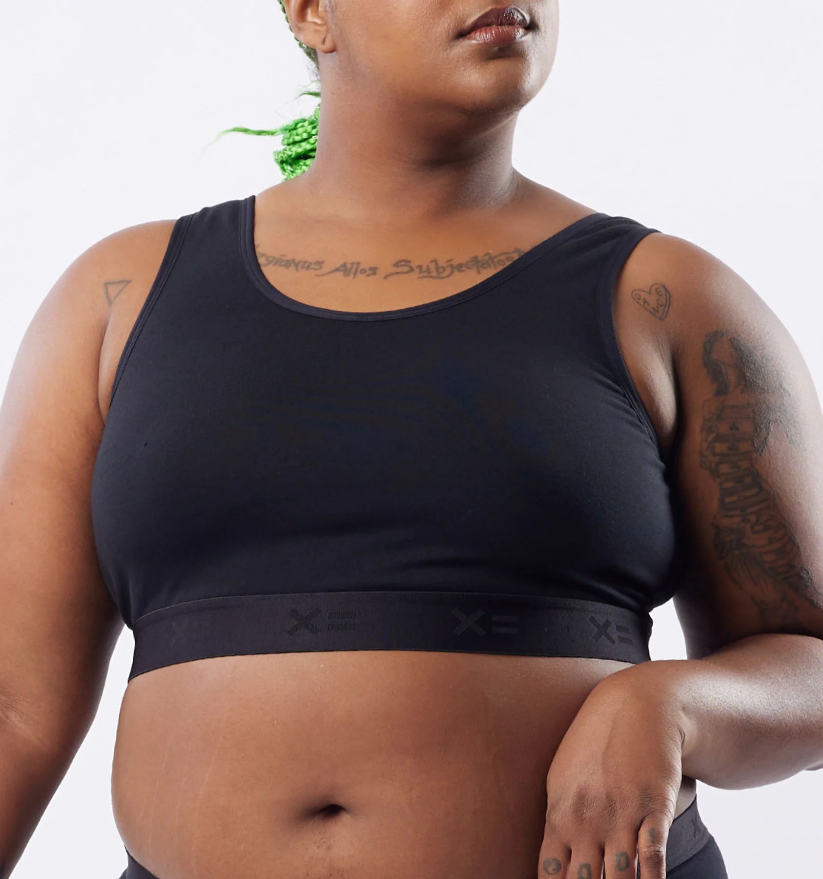 Essentials Soft Bra - X= Black - Image 3