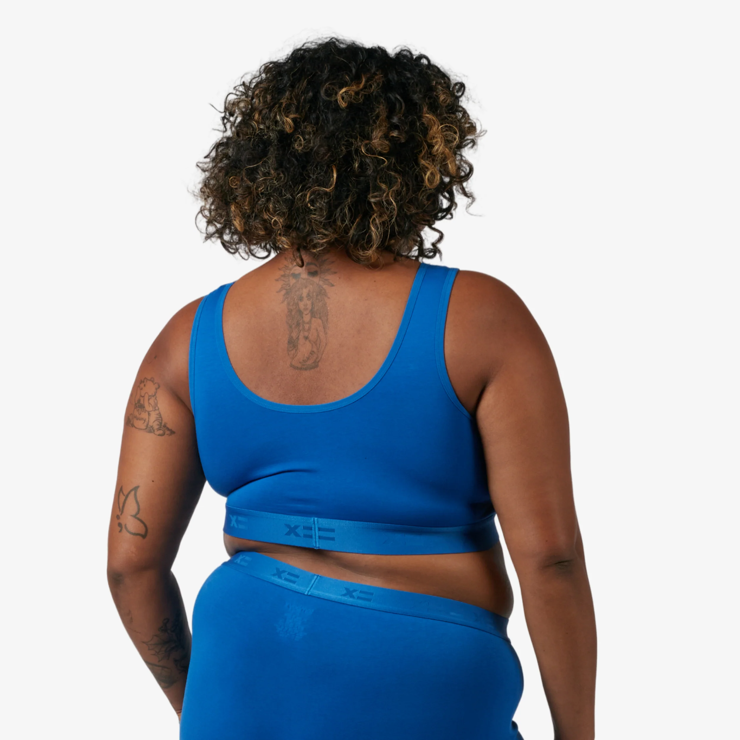 Essentials Soft Bra - Ink Blue - Image 5
