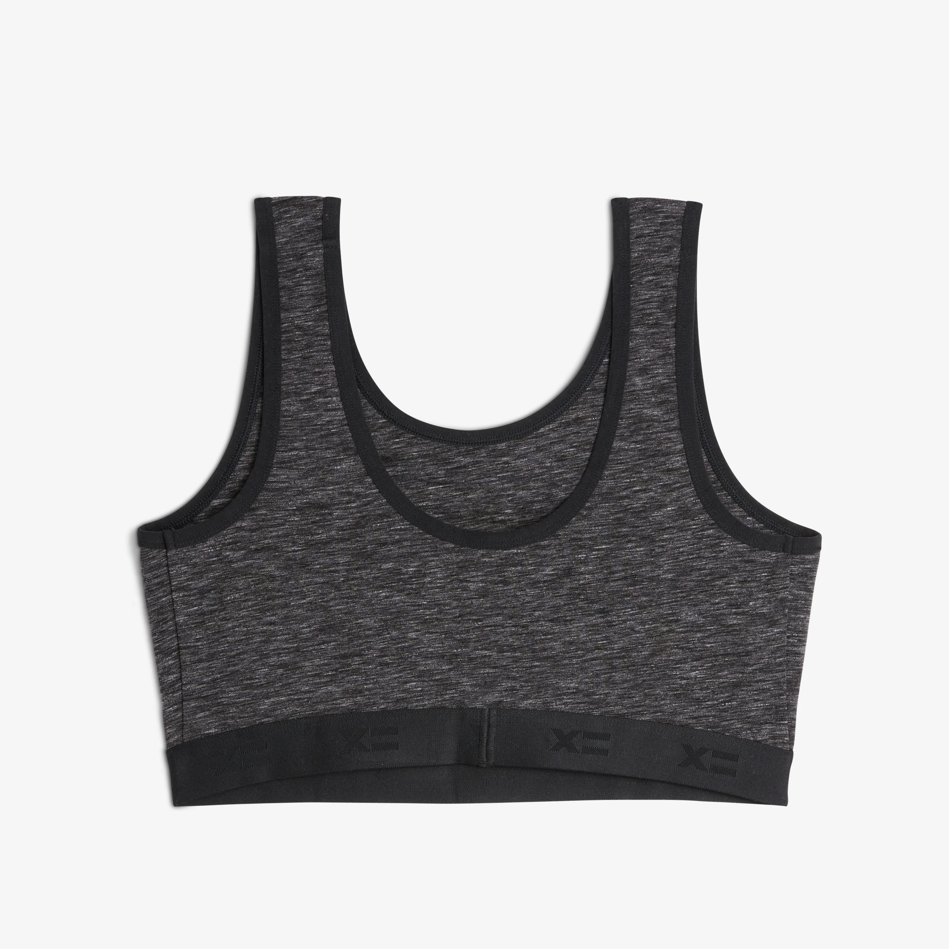 Essentials Soft Bra - Meteor Gray Heather - Image 2