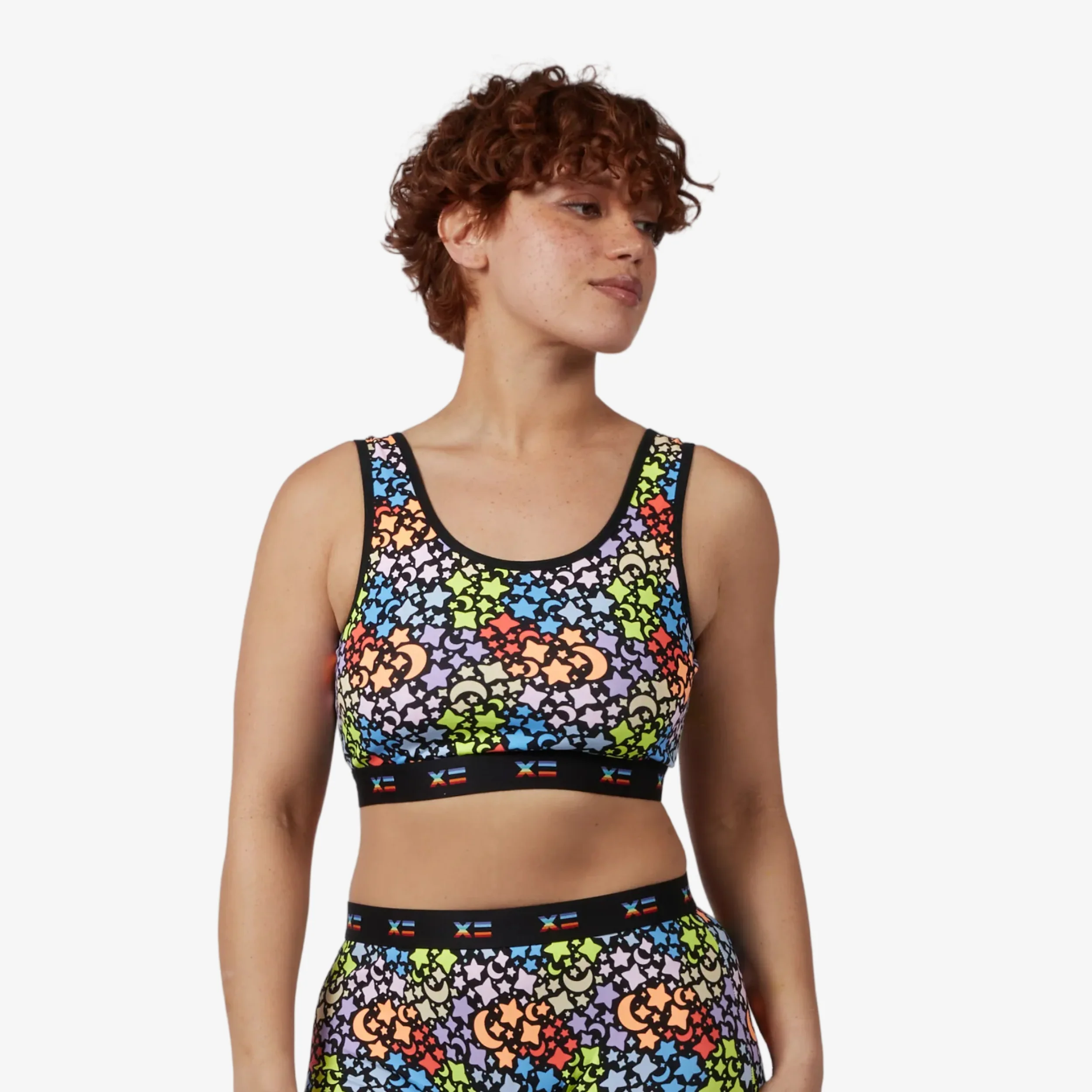 Essentials Soft Bra - Rainbow Starburst - Image 4