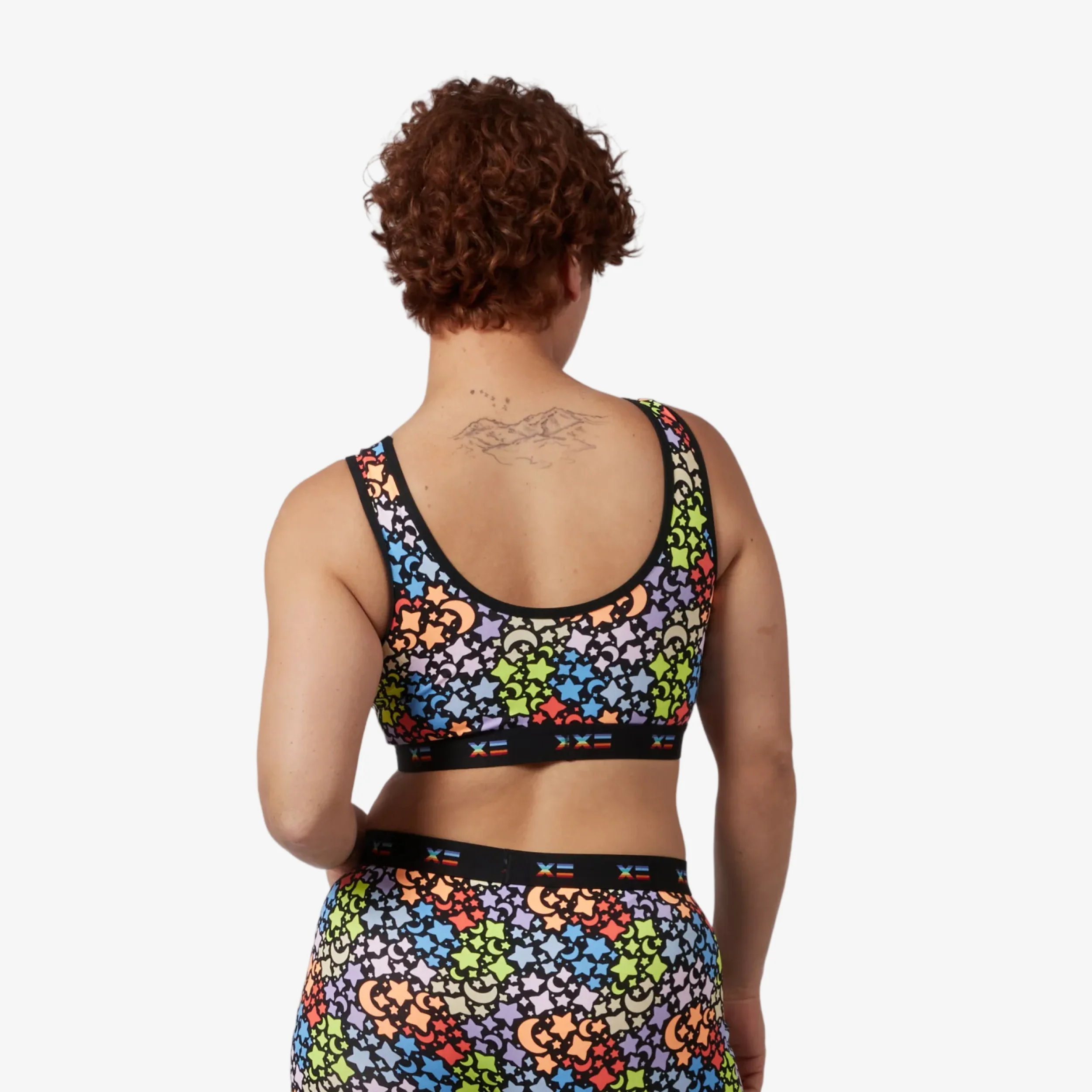 Essentials Soft Bra - Rainbow Starburst - Image 5