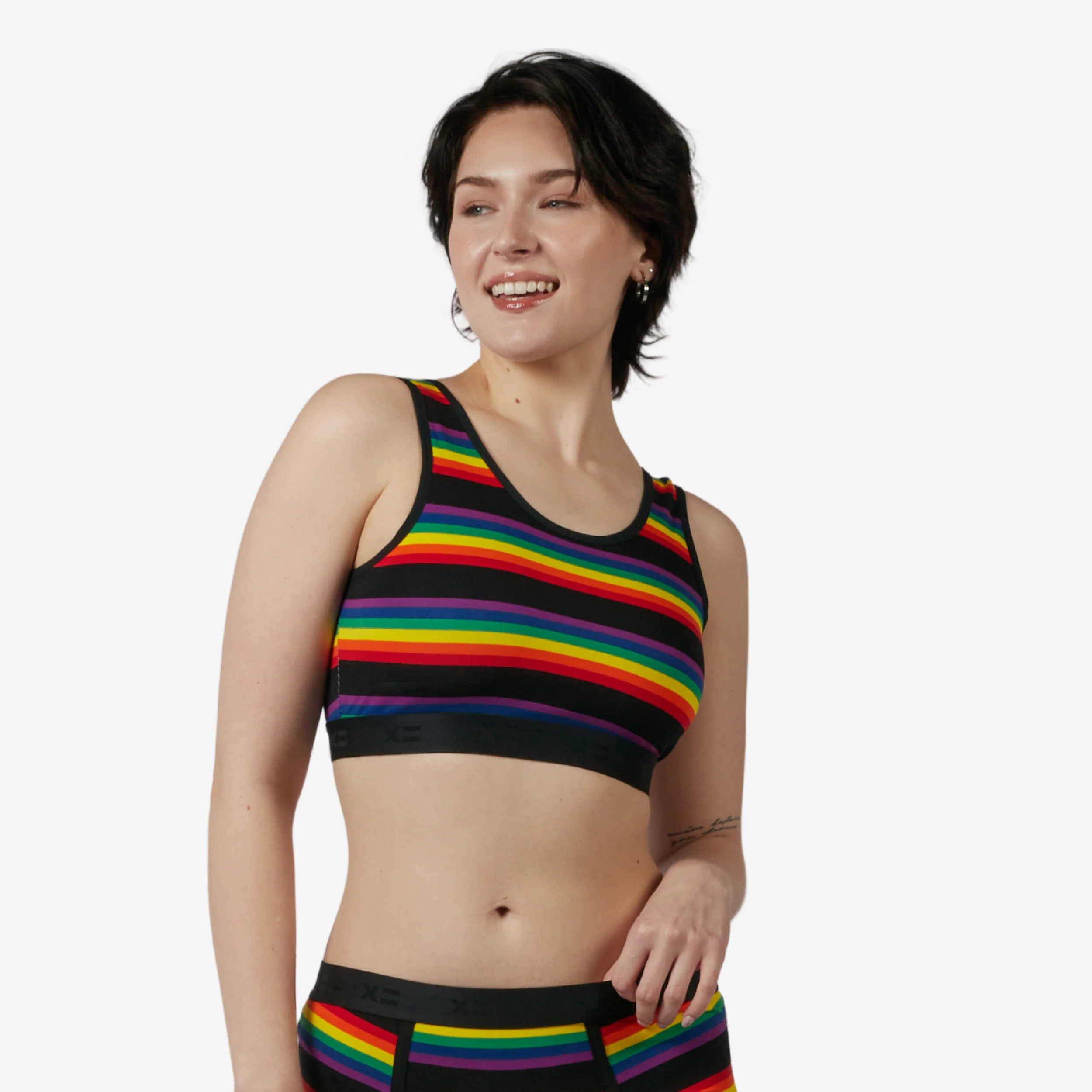Essentials Soft Bra - Stripe Unbound - Image 4