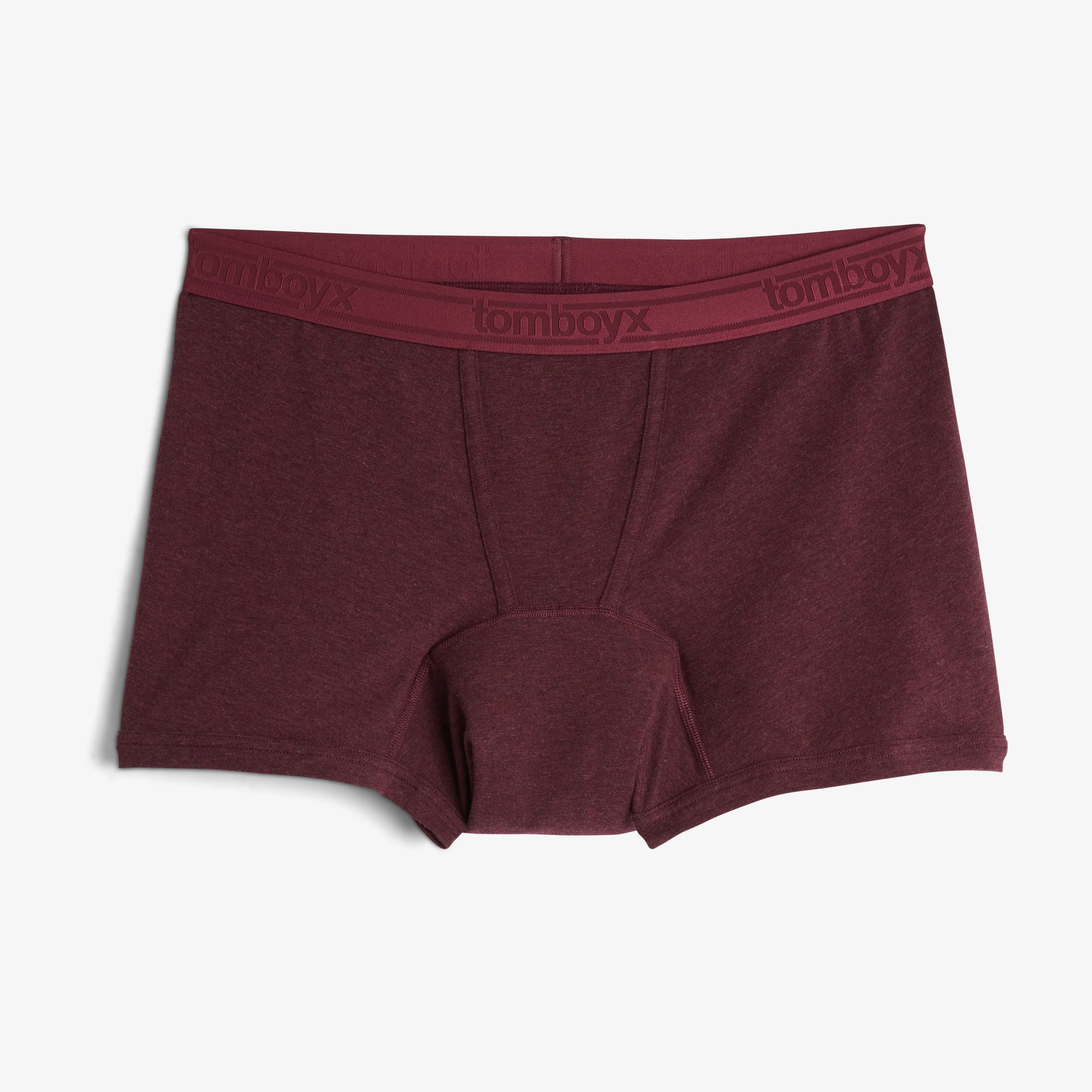 First Line Period 4.5" Trunks - Black Cherry Heather