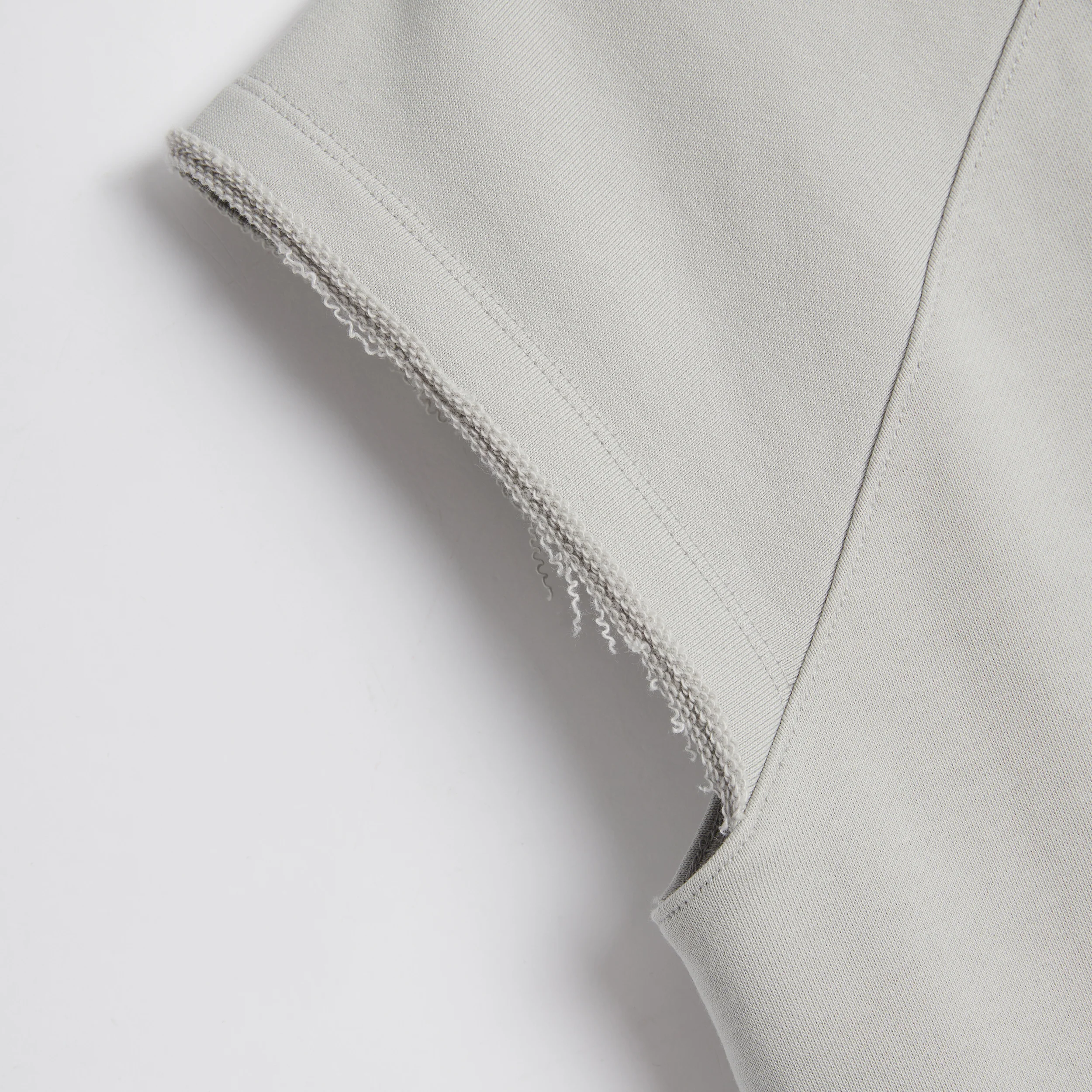 French Terry Cut Off Crew - Concrete Gray - Image 8