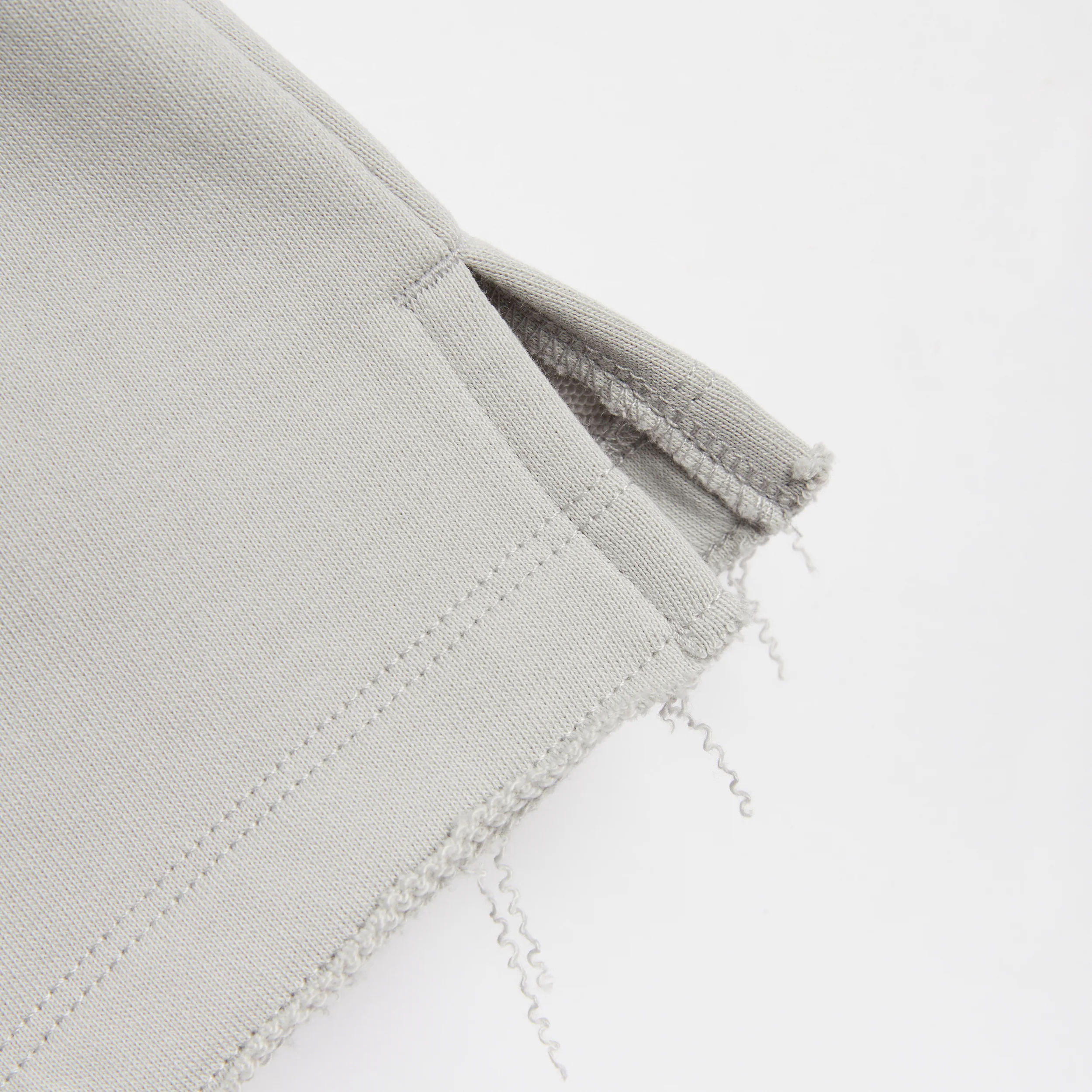 French Terry Cut Off Crew - Concrete Gray - Image 9