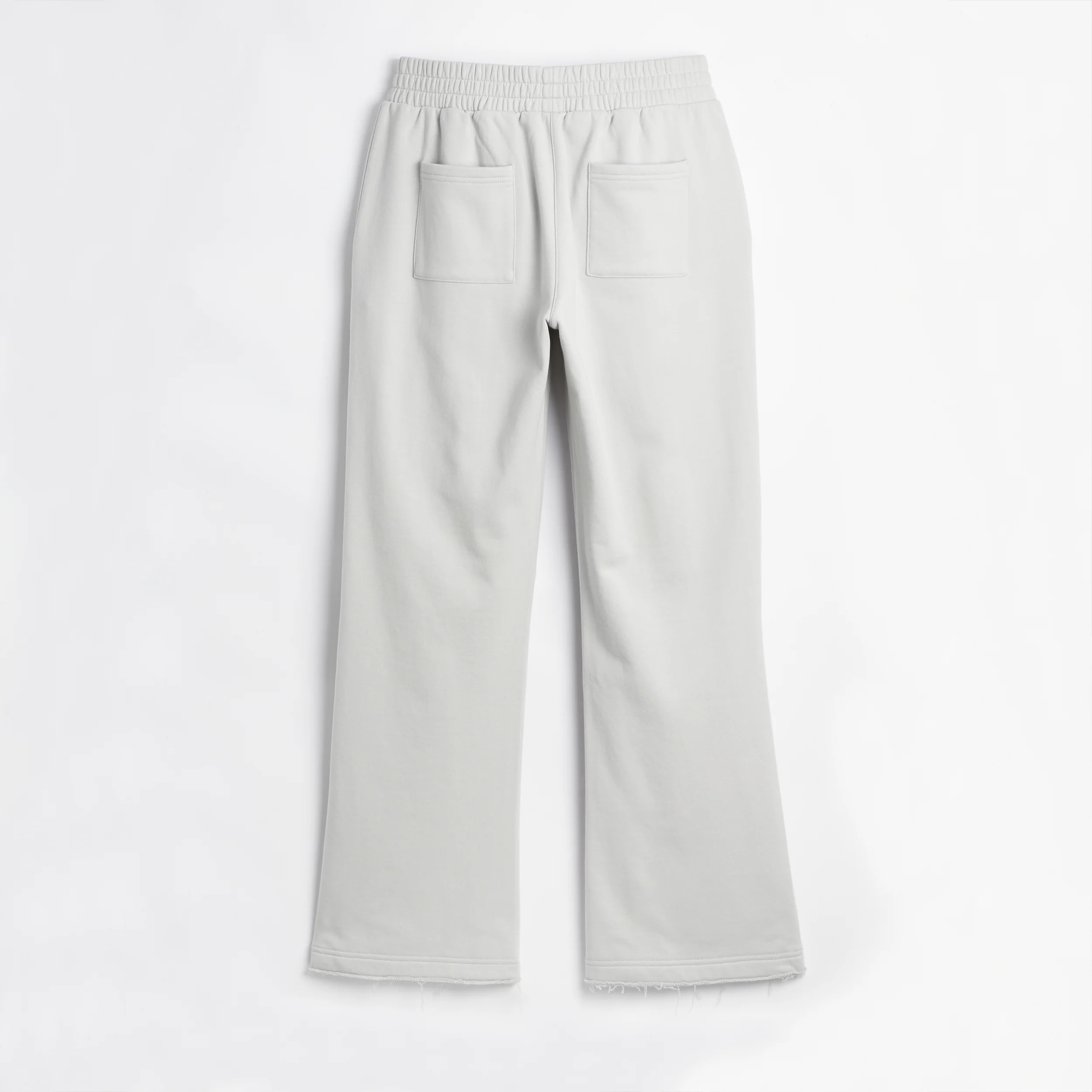 French Terry Flare Pant - Concrete Gray - Image 2