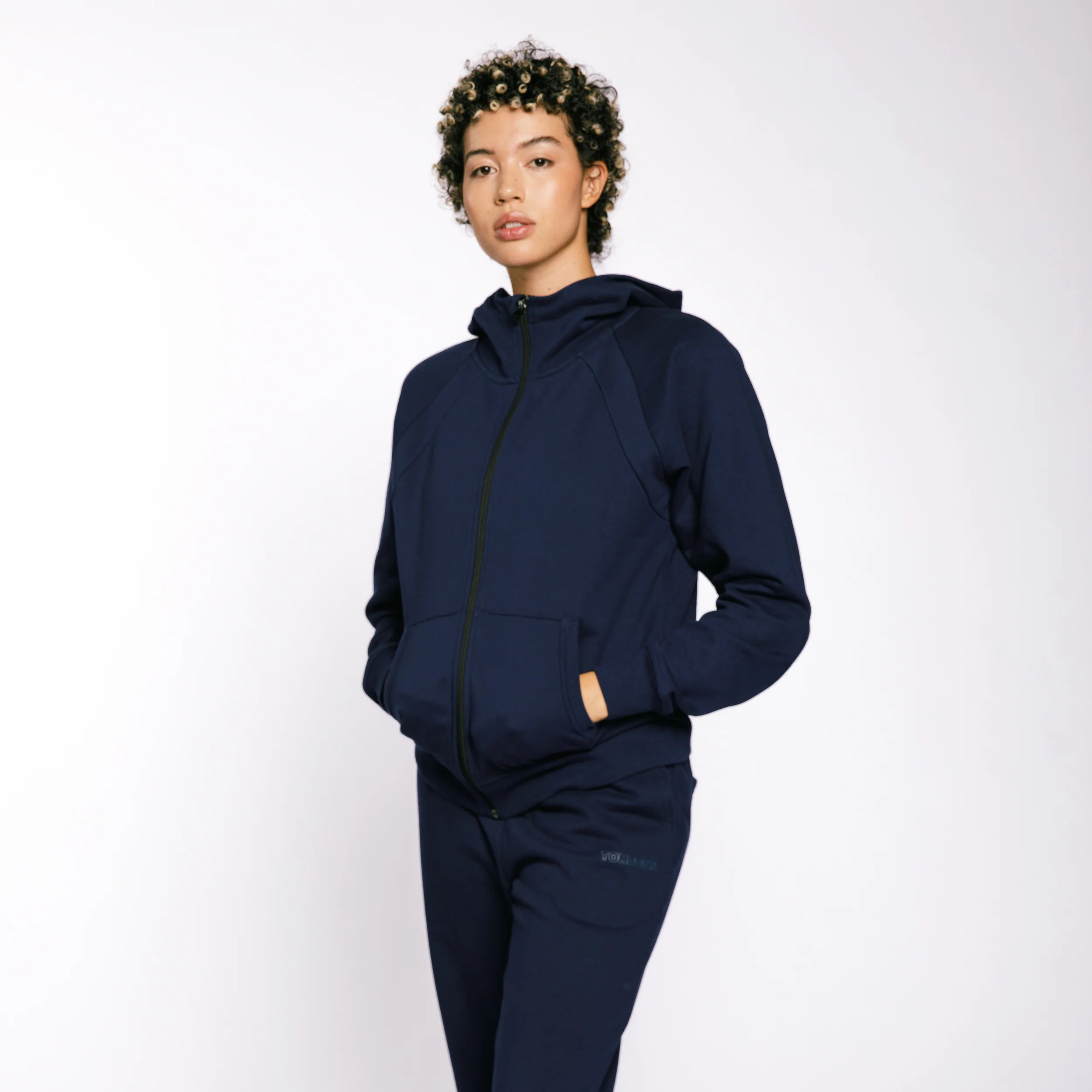 French Terry Full Zip Hoodie - Future Dusk - Image 8