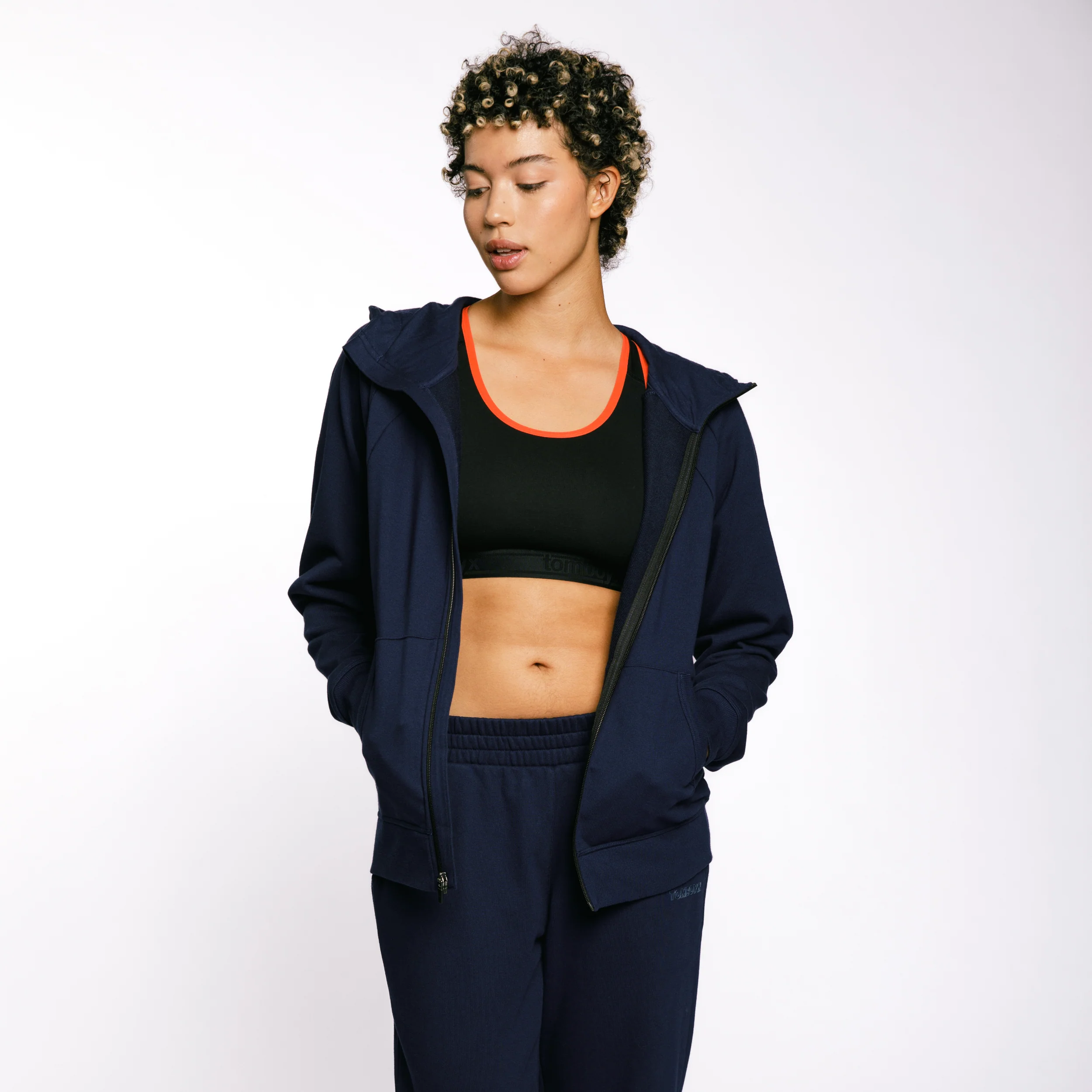 French Terry Full Zip Hoodie - Future Dusk - Image 9