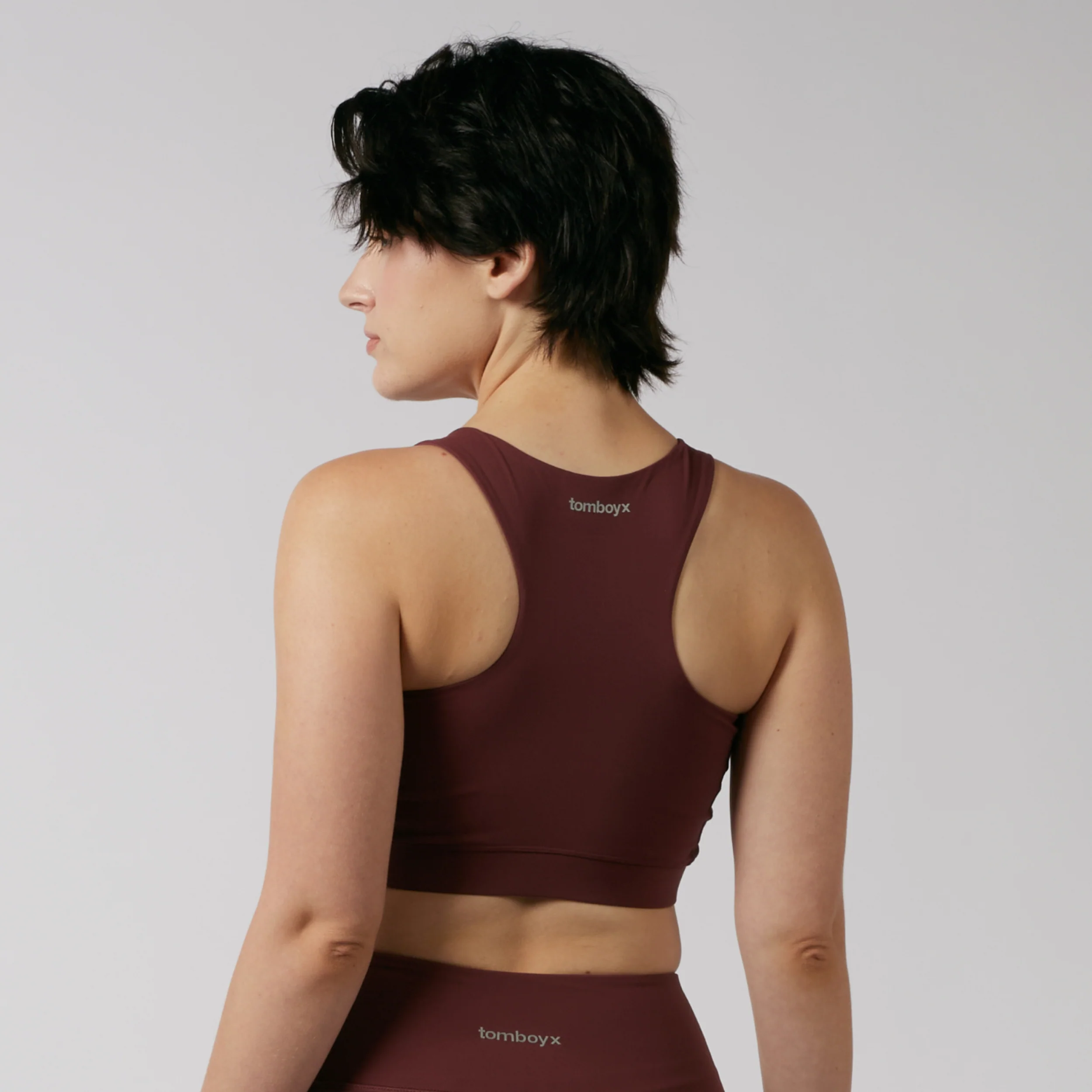 Full Zip Bra - Fig - Image 4