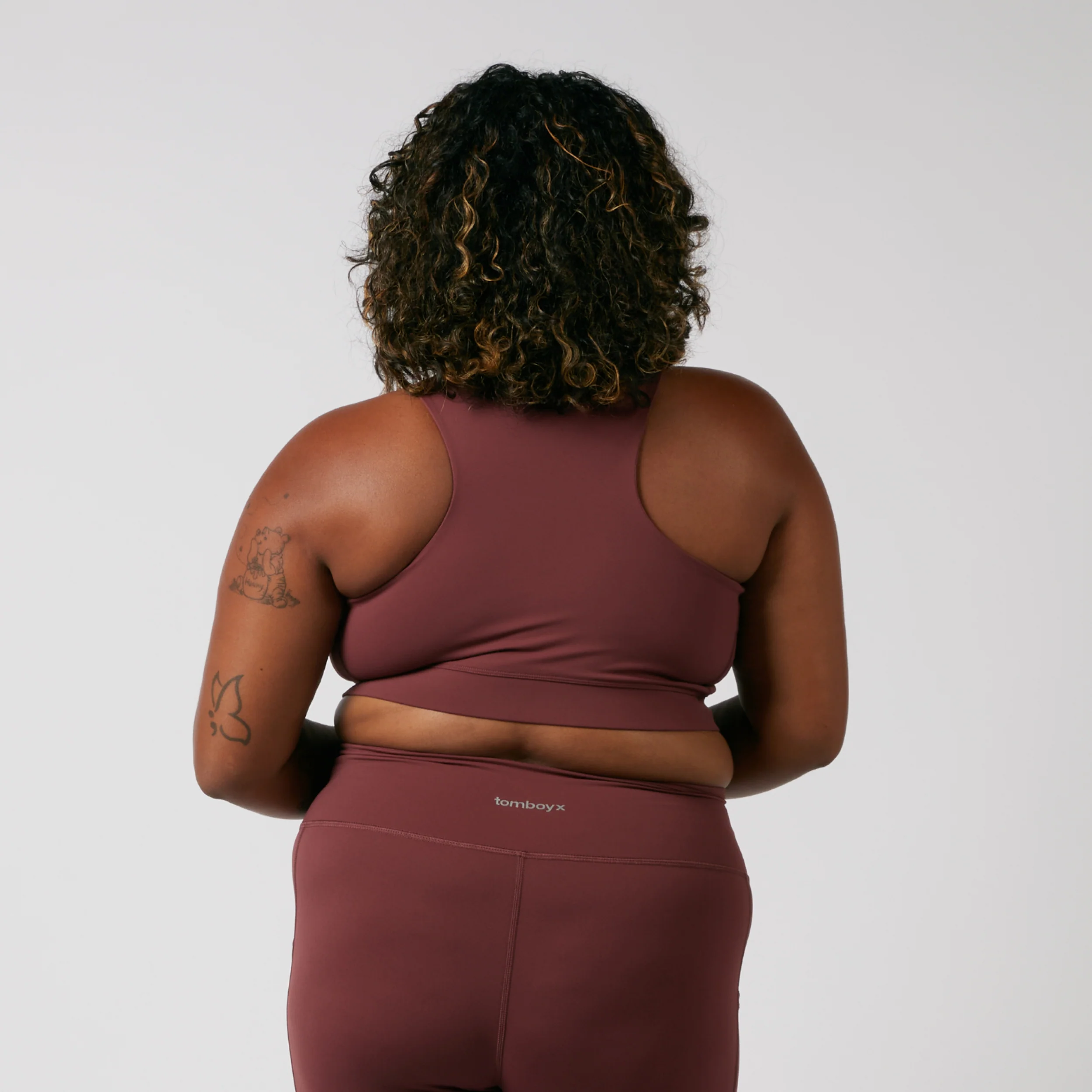 Full Zip Bra - Fig - Image 6