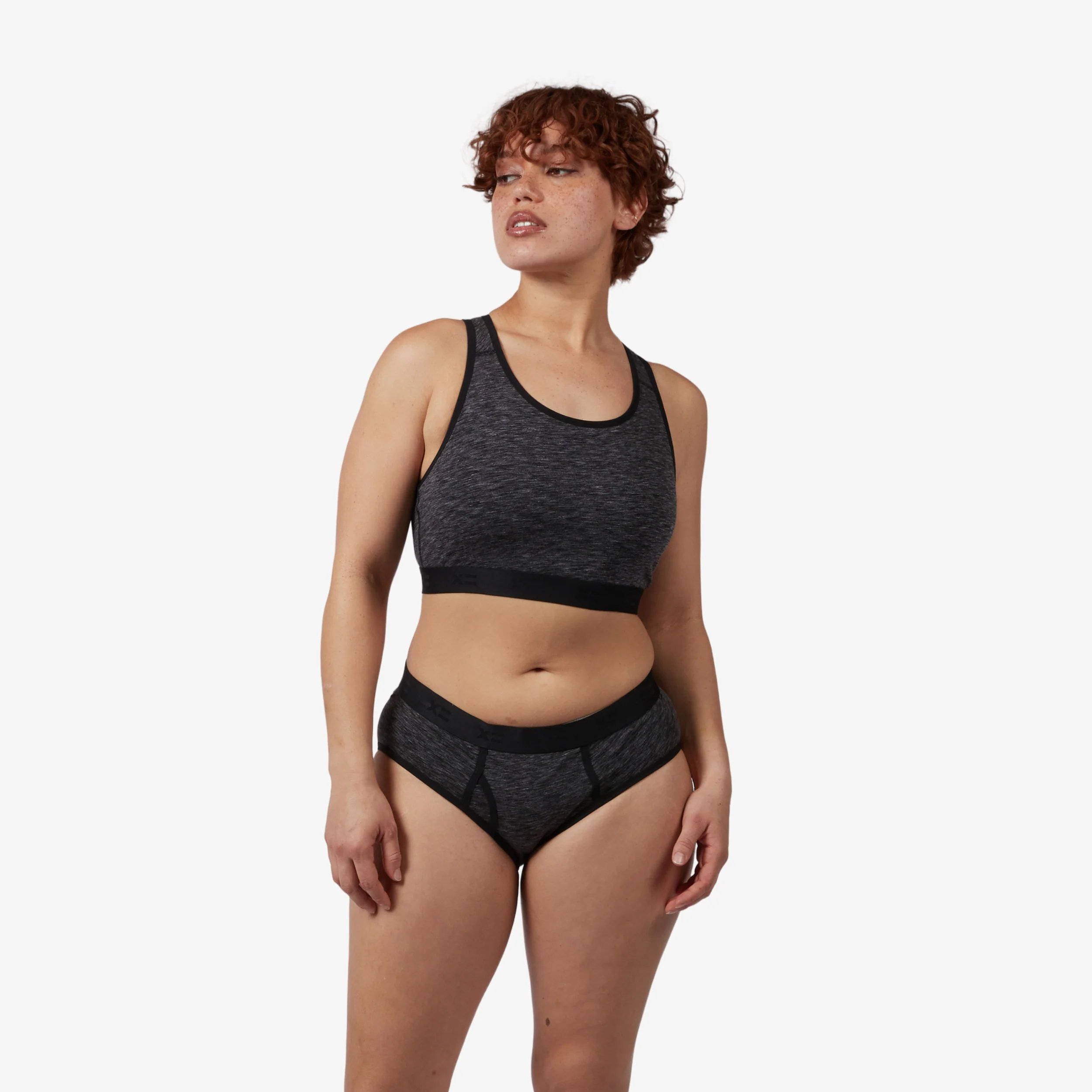 Iconic Briefs - Meteor Gray Heather - Image 4