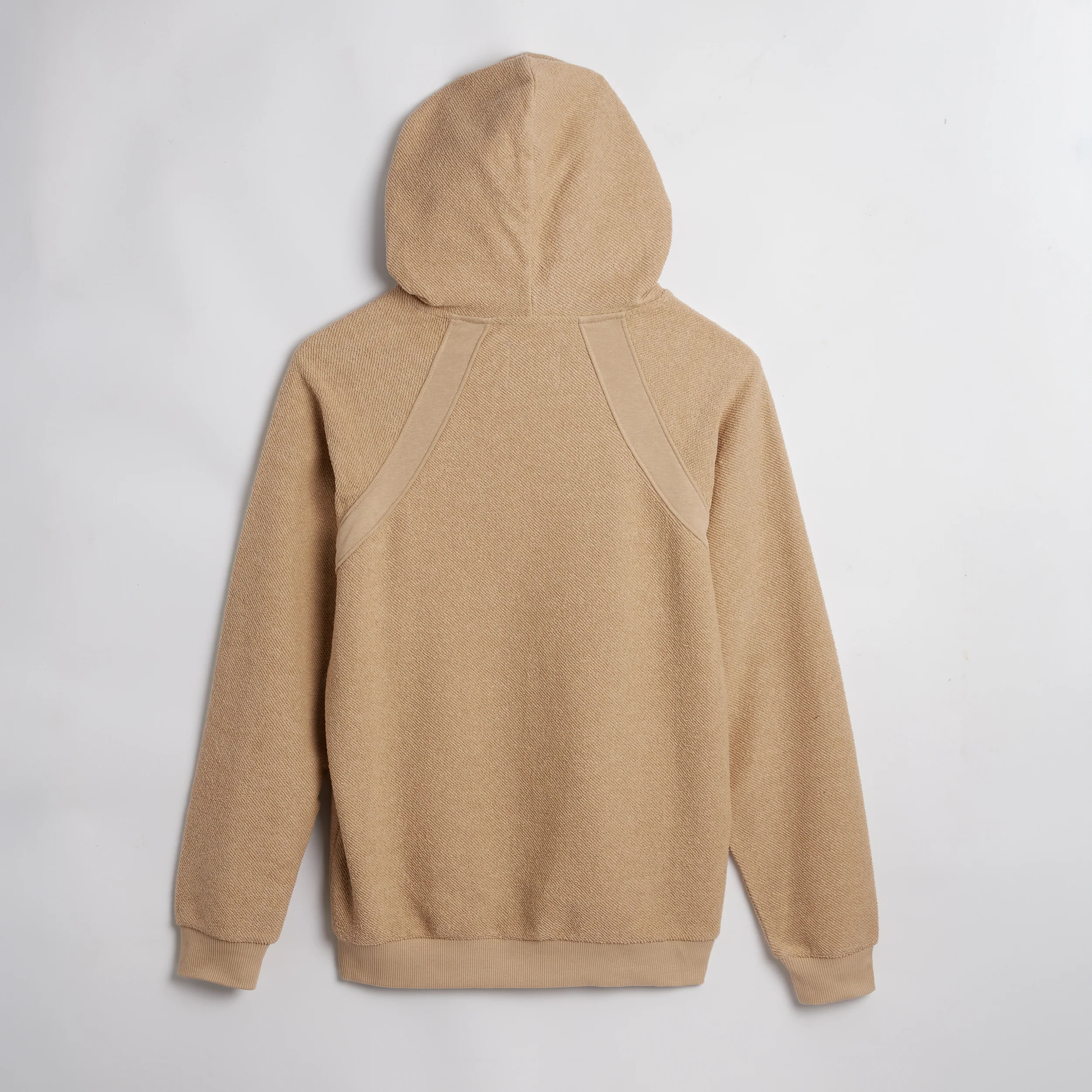 Inside Out French Terry Hoodie - Taupe - Image 4