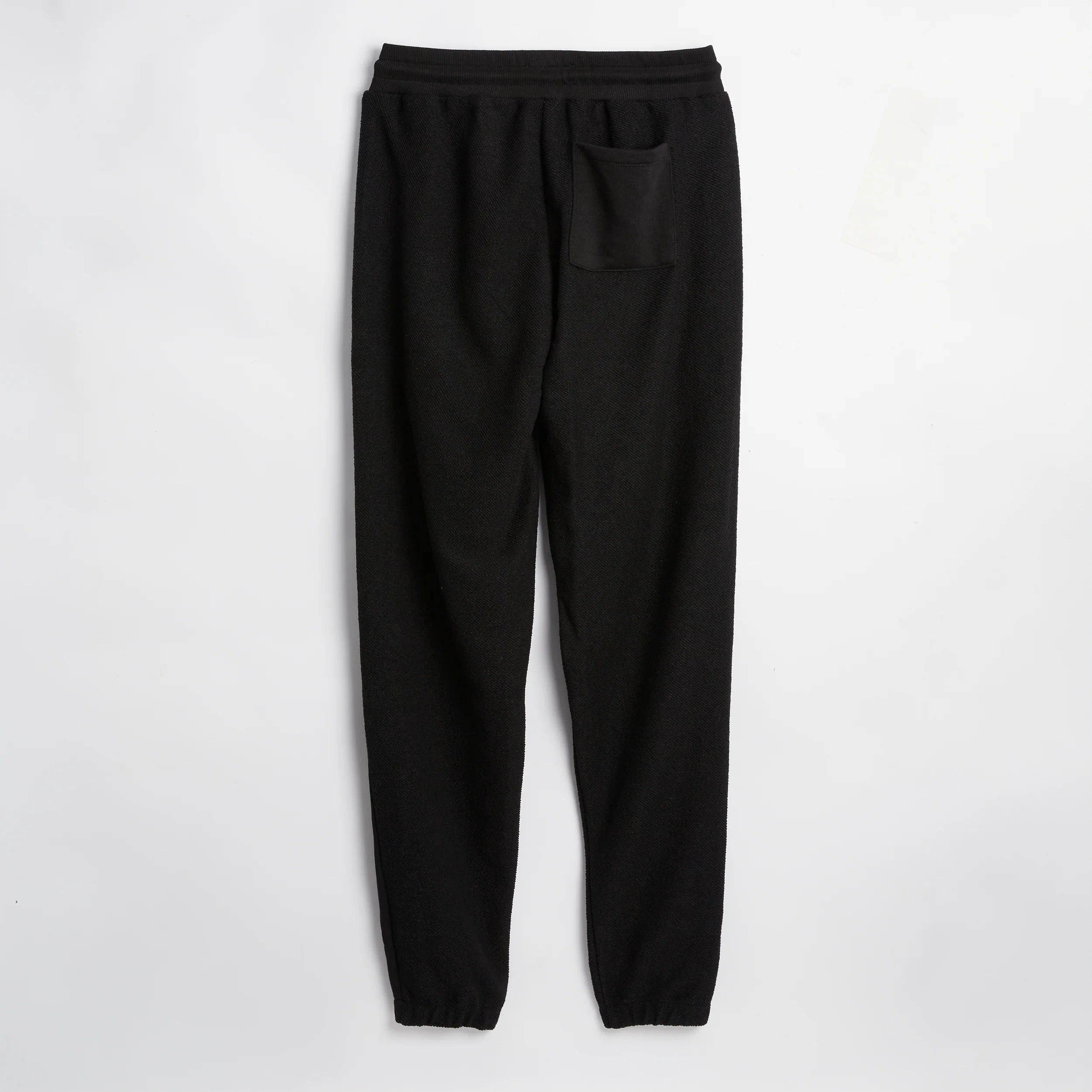 Inside Out French Terry Jogger - Black - Image 4