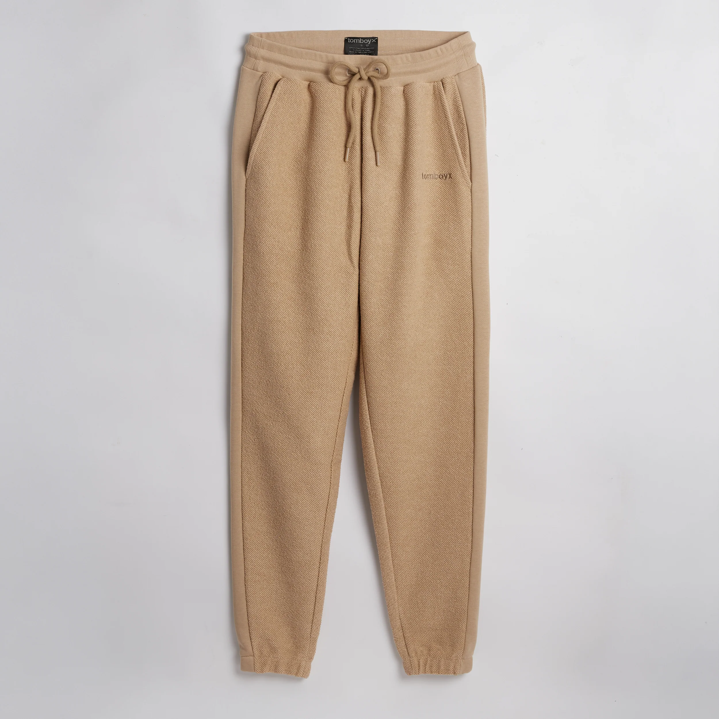 Inside Out French Terry Jogger - Taupe - Image 3