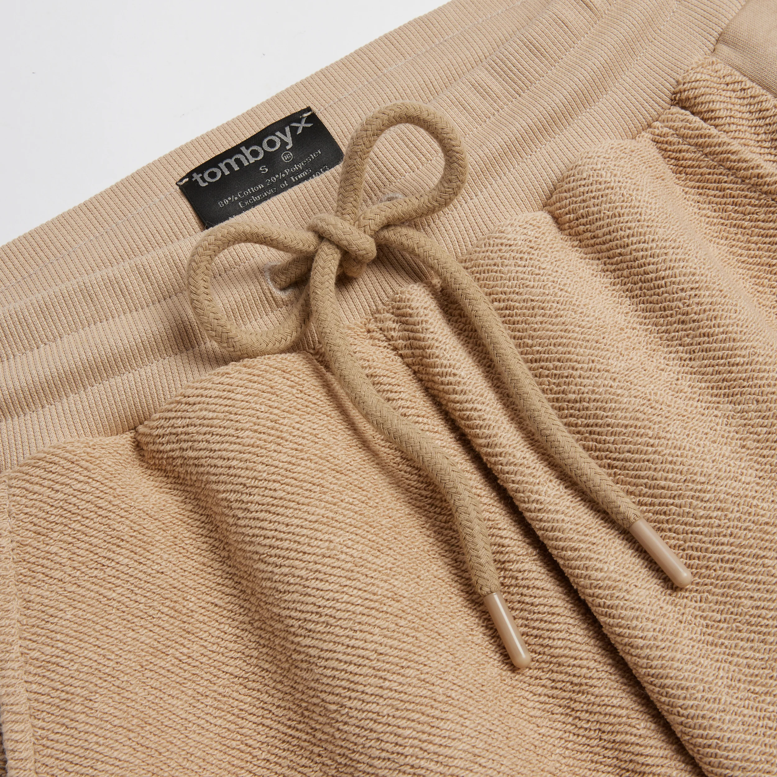 Inside Out French Terry Jogger - Taupe - Image 5