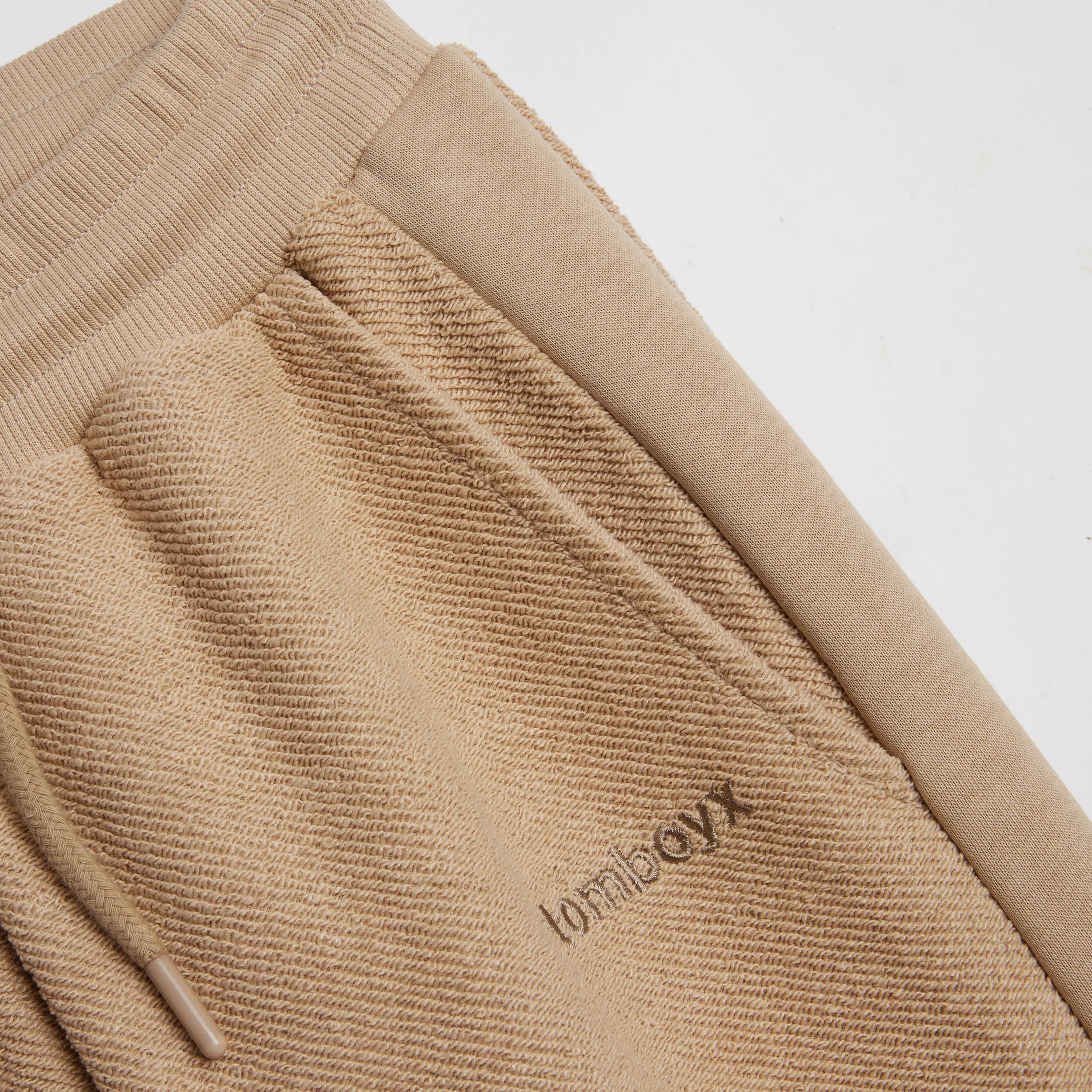 Inside Out French Terry Jogger - Taupe - Image 6