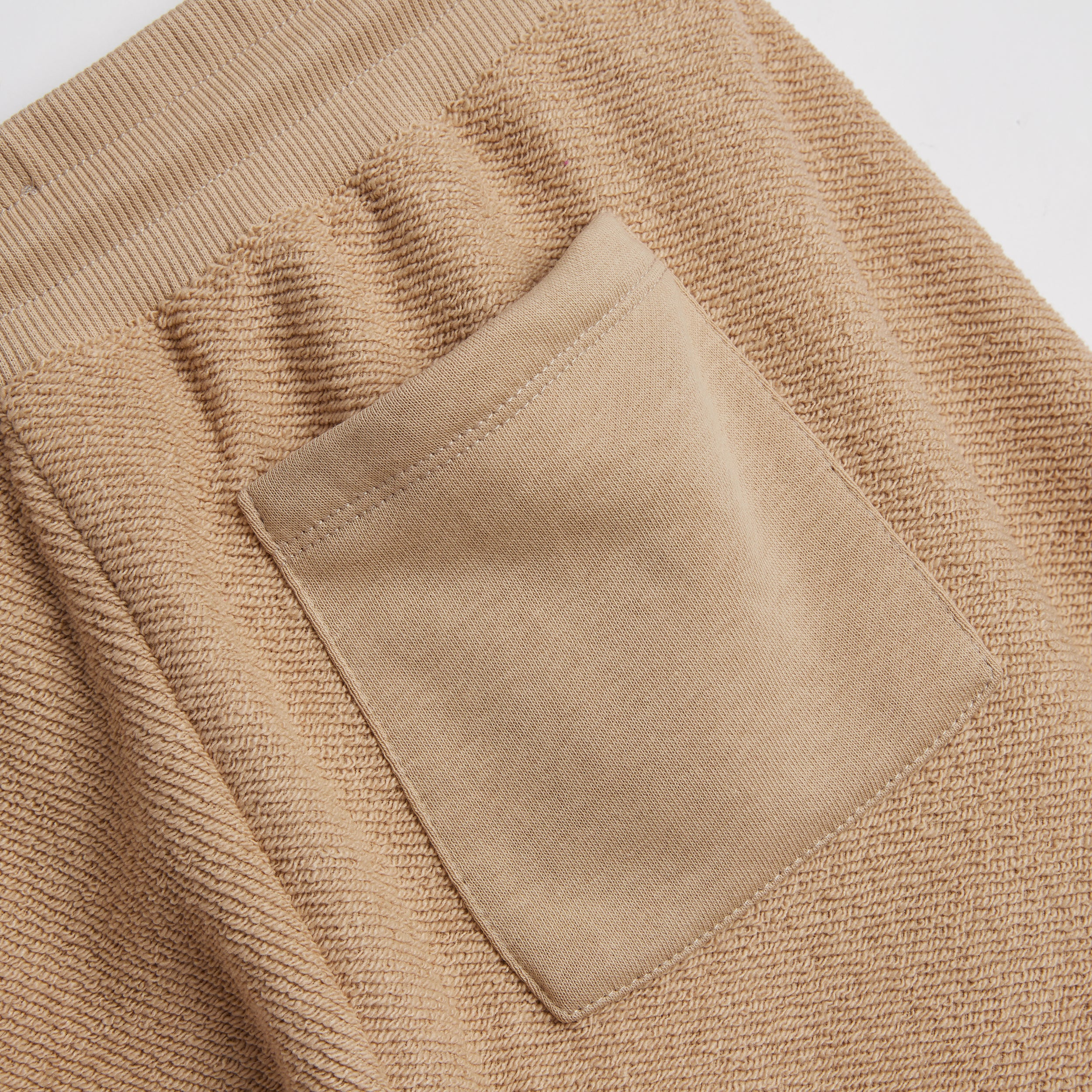 Inside Out French Terry Jogger - Taupe - Image 7
