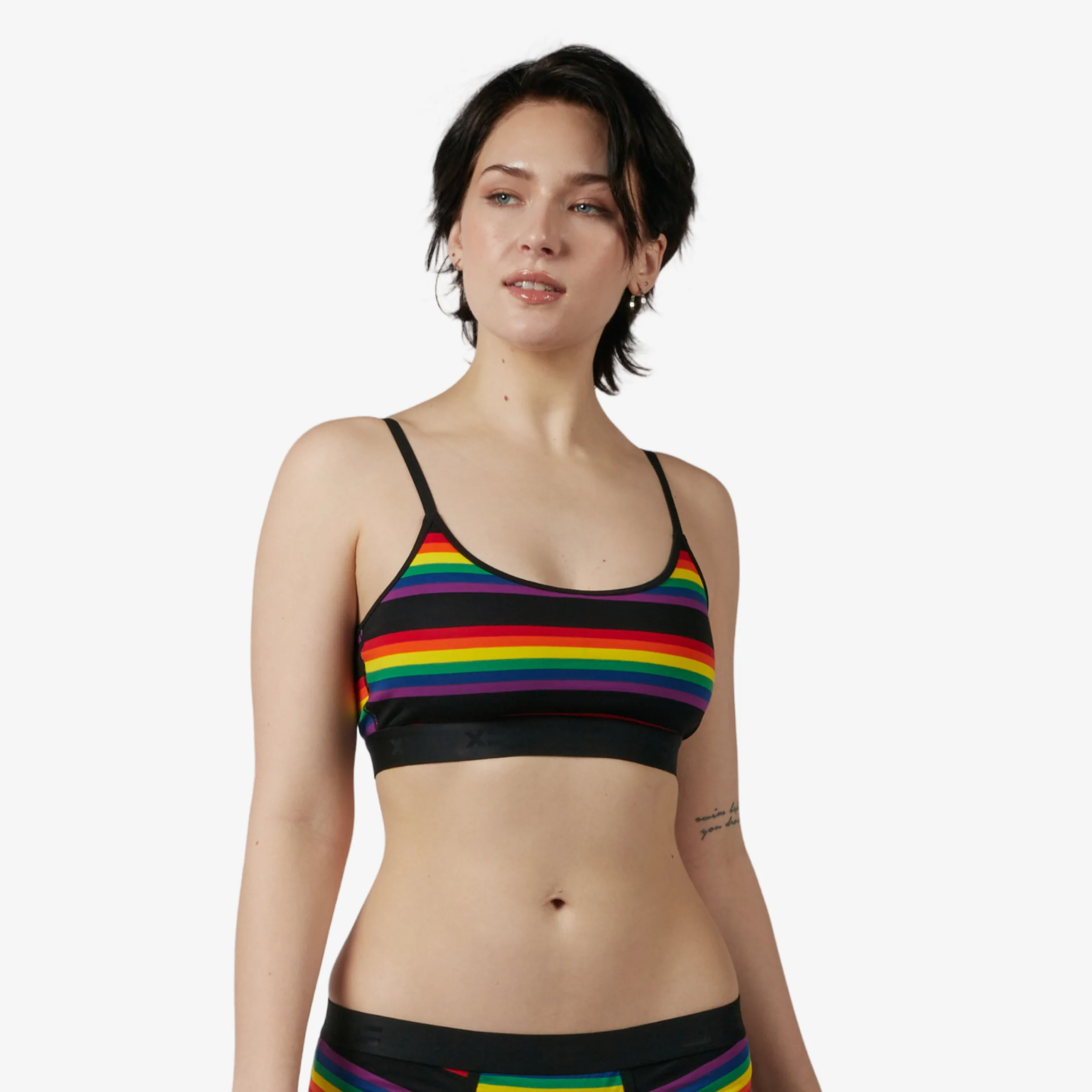 Low Cut Soft Bra - Stripe Unbound - Image 5