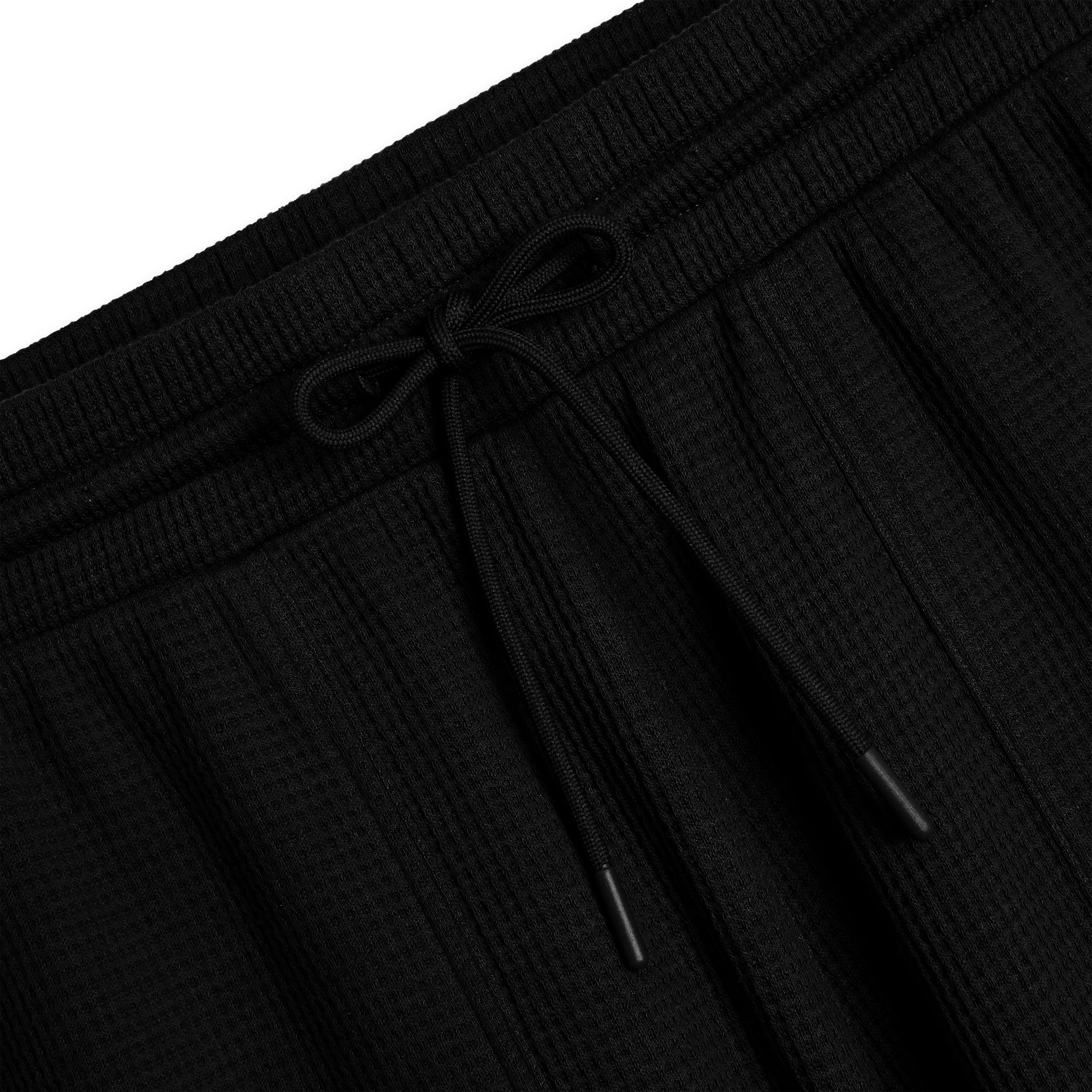 Modal Cloud Waffle Cargo Pant - Black Beauty - Image 4