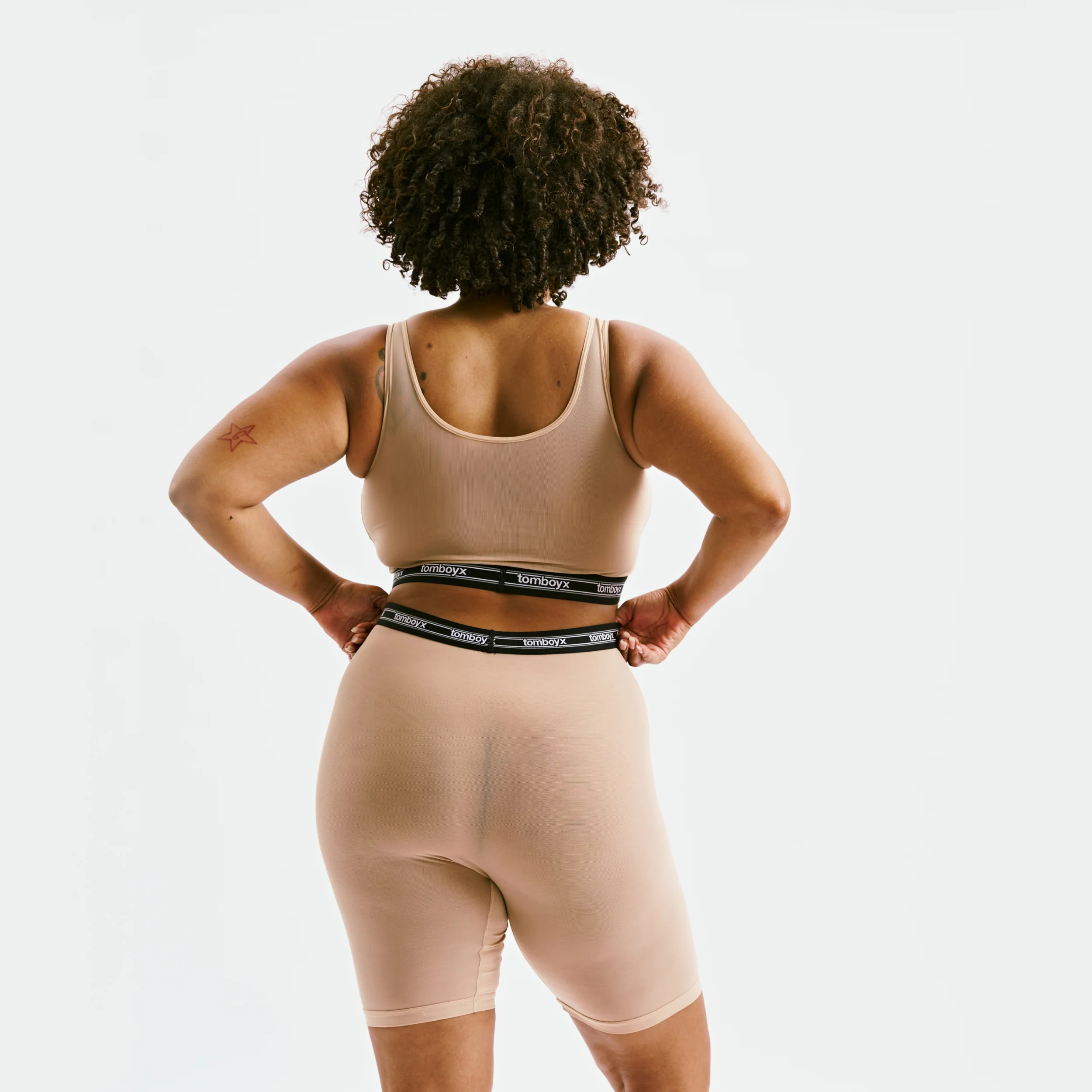 Powermesh 9" Boxer Briefs - Chai - Image 6