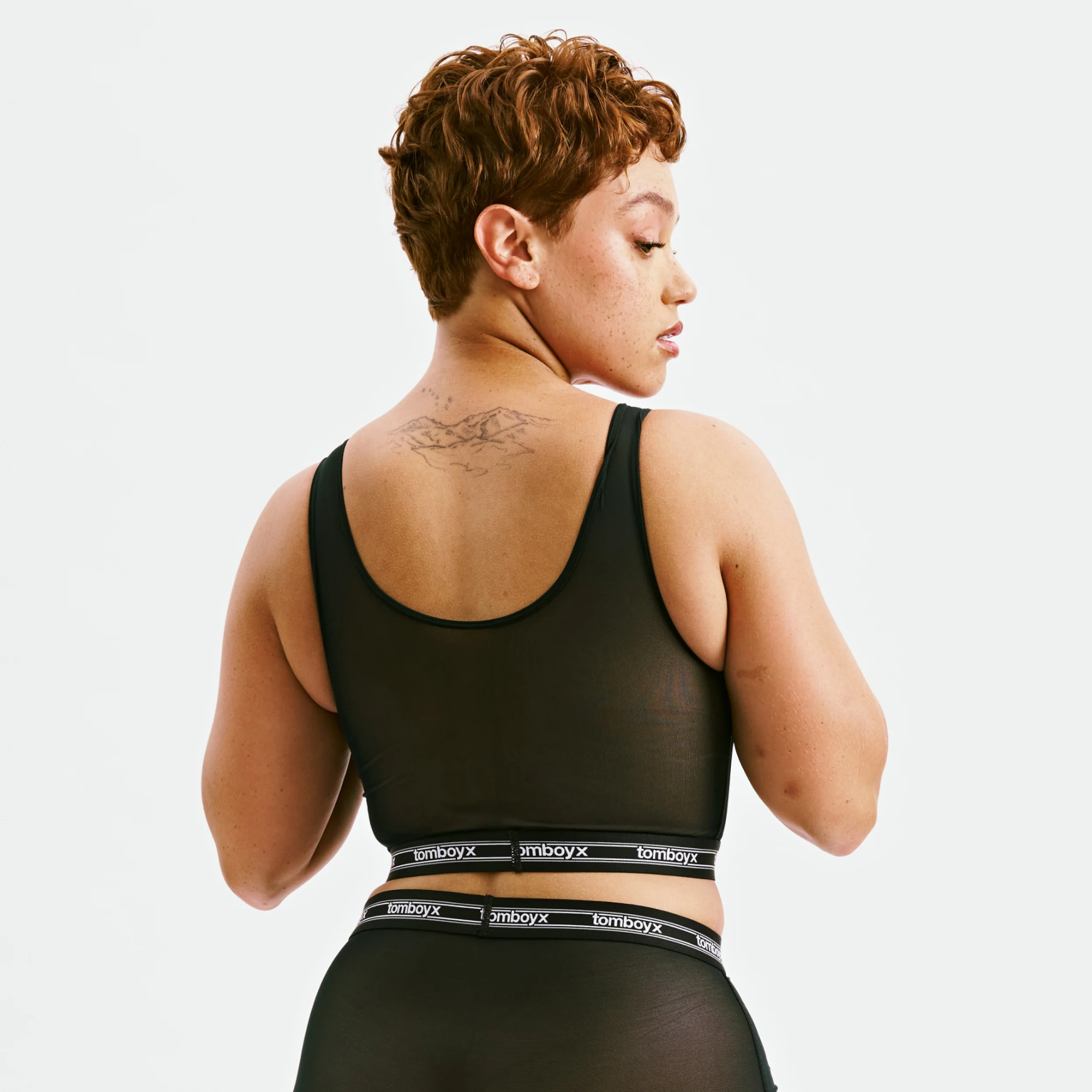 Powermesh Essential Bra - Black - Image 5
