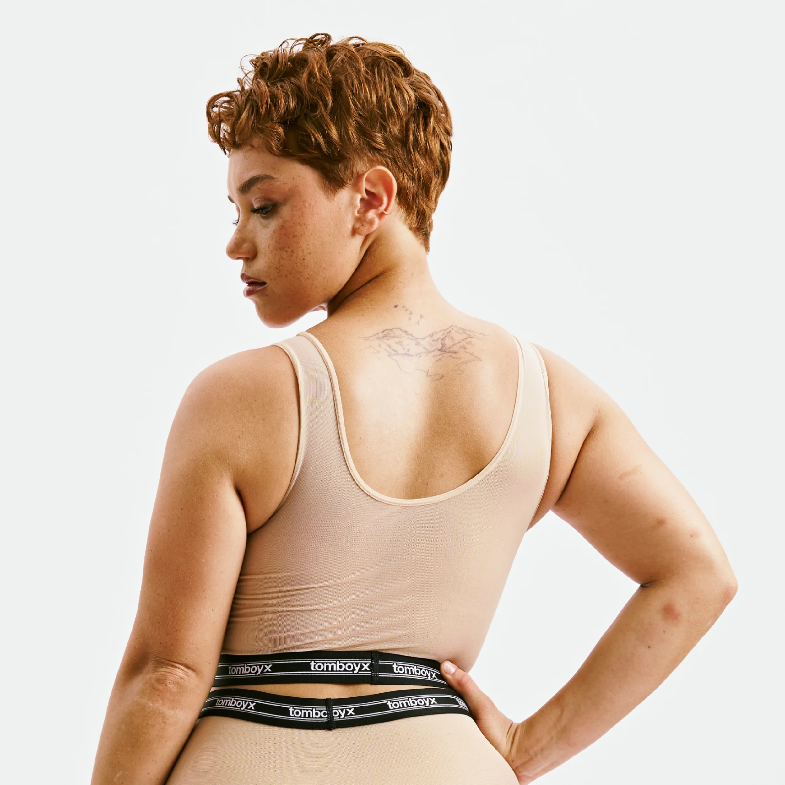 Powermesh Essential Bra - Chai - Image 6
